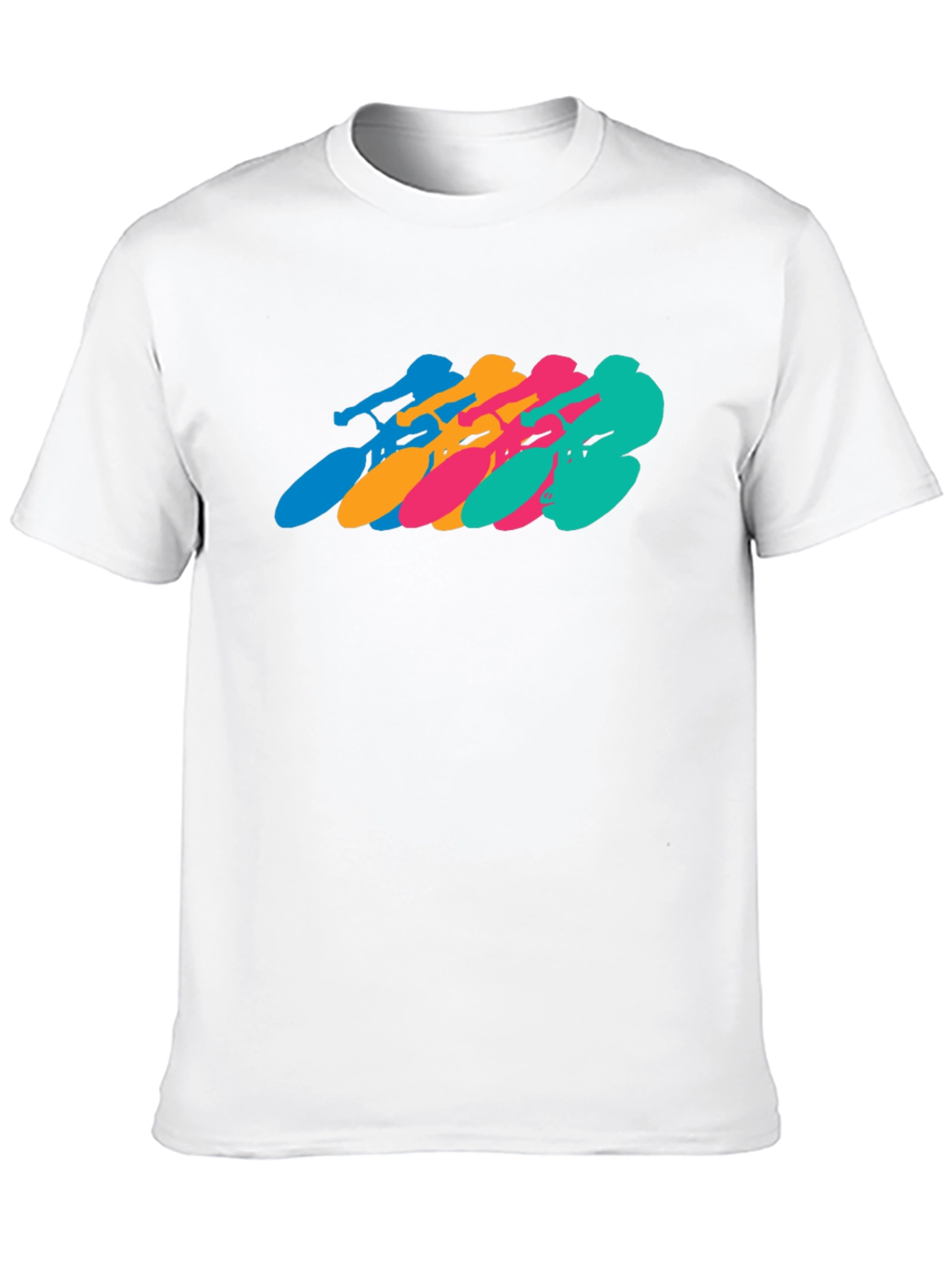Retro Cycling Team Black T-Shirt