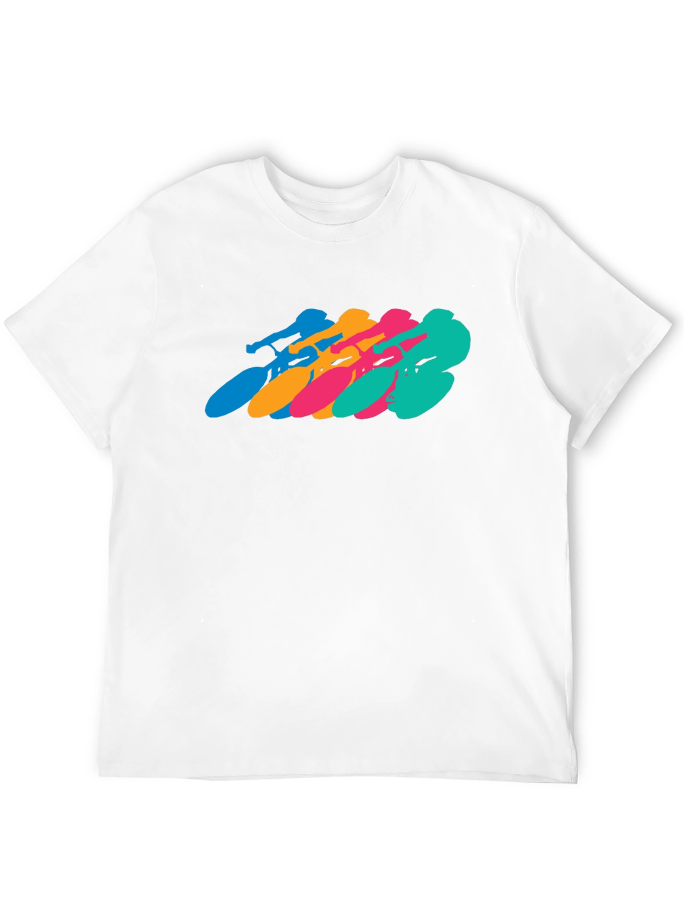 Retro Cycling Team Black T-Shirt