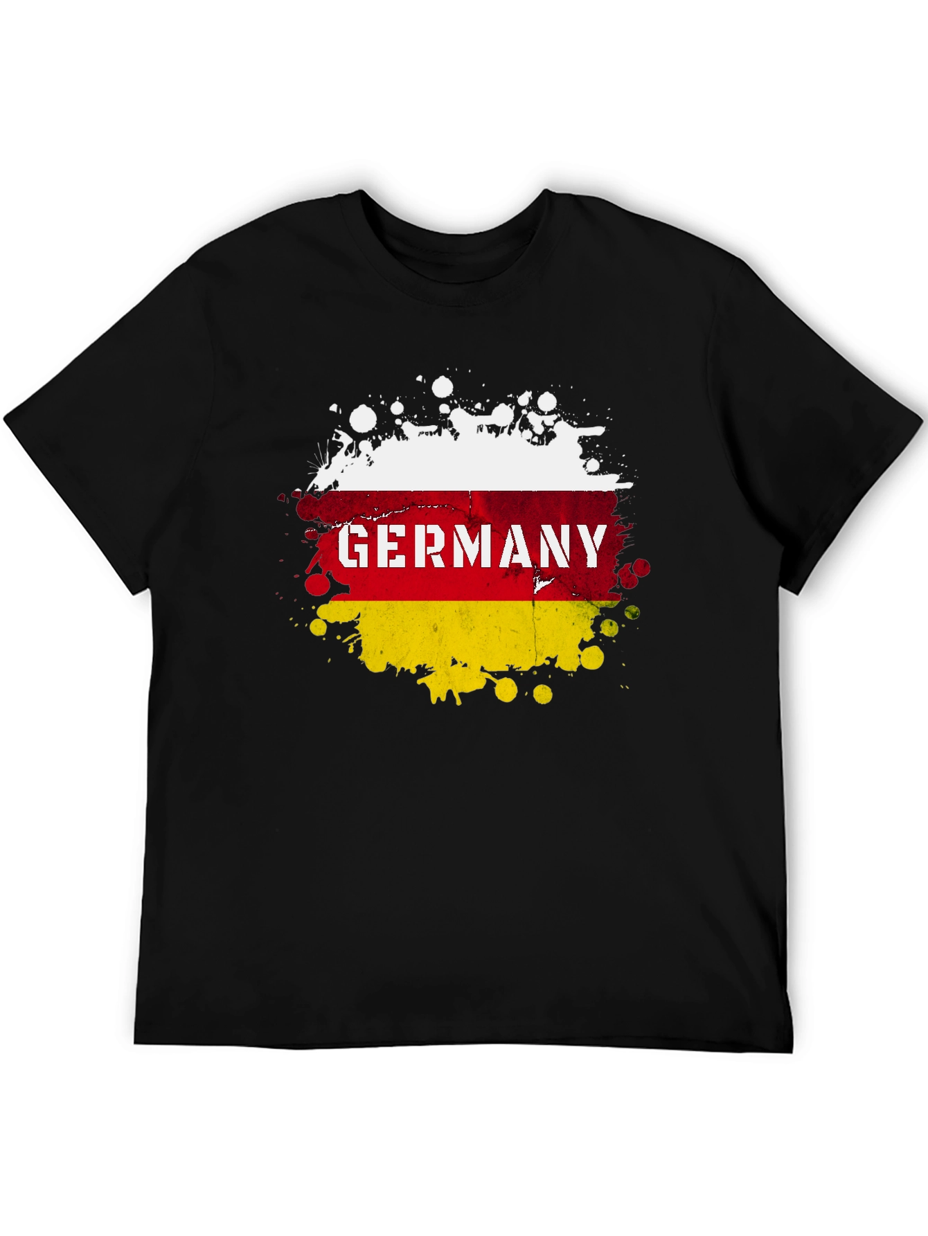 Germany Flag Splatter T-Shirt