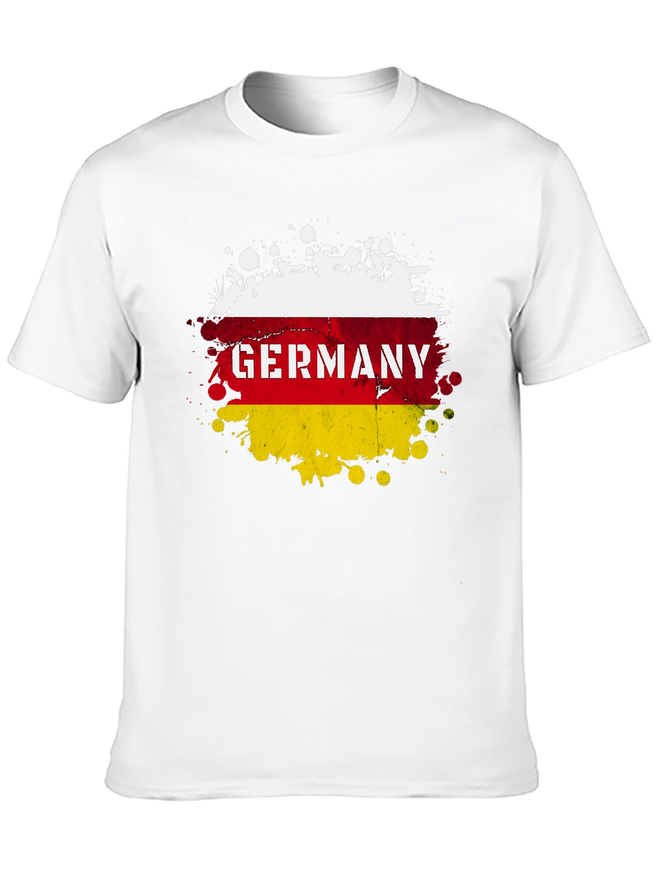 Germany Flag Splatter T-Shirt