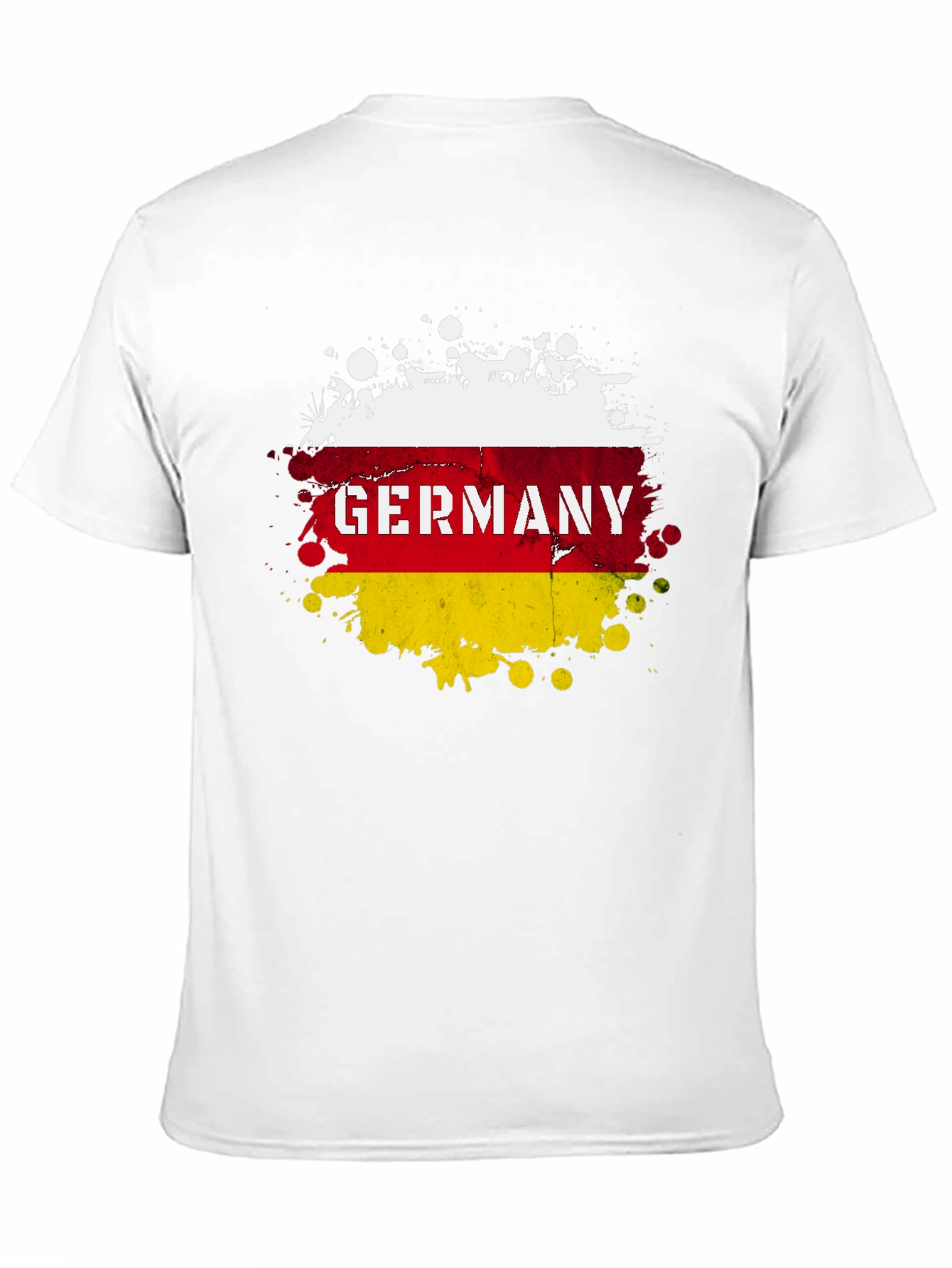 Germany Flag Splatter T-Shirt