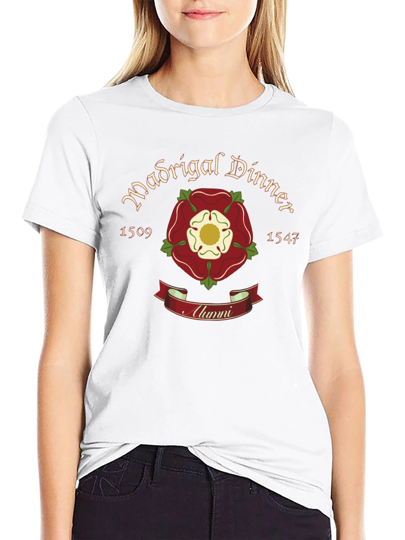 Madrigal Dinner Alumni Black T-Shirt