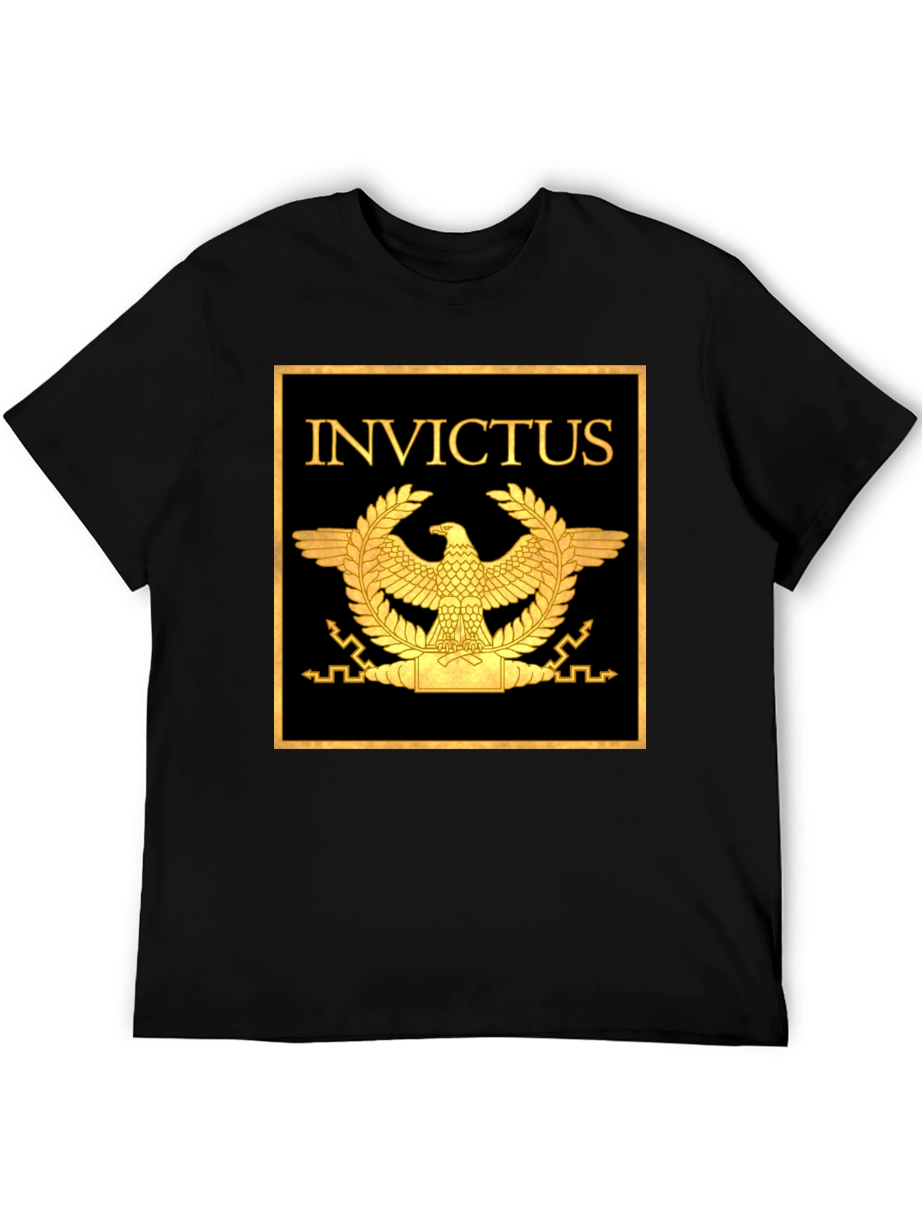 Invictus T-Shirt - Roman Eagle Graphic Tee