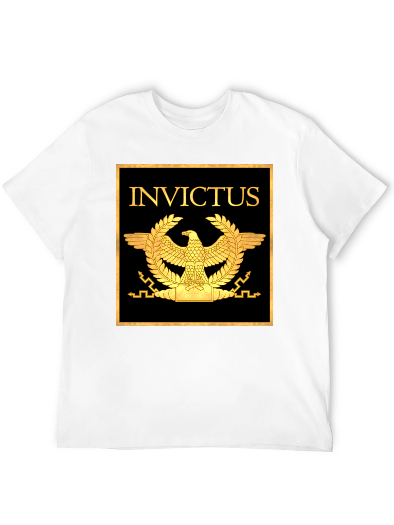 Invictus T-Shirt - Roman Eagle Graphic Tee