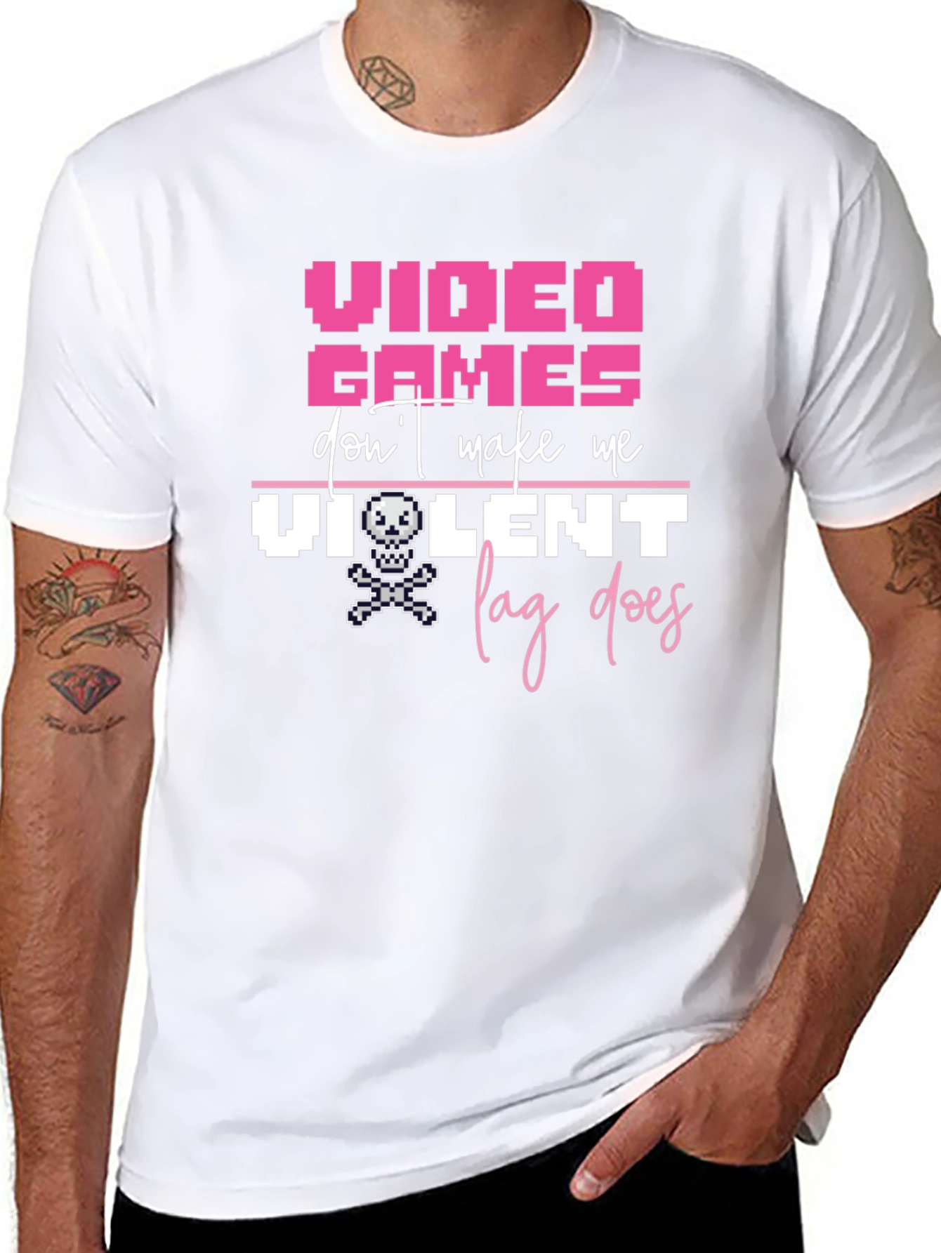 Video Game T-Shirt - Lag Does
