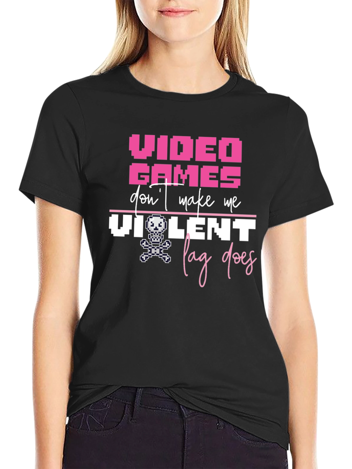 Video Game T-Shirt - Lag Does