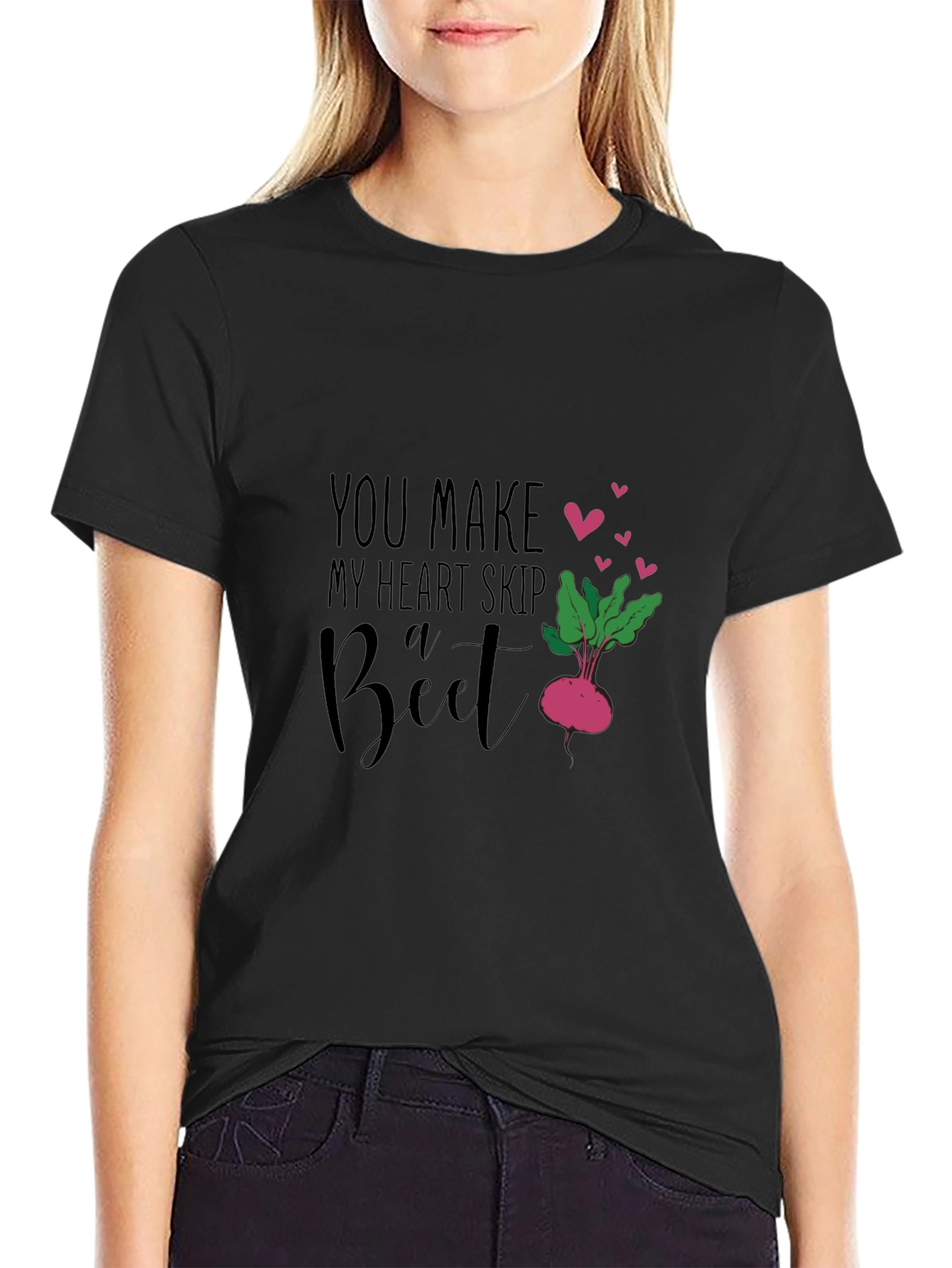 Heart Skip a Beet Graphic Tee