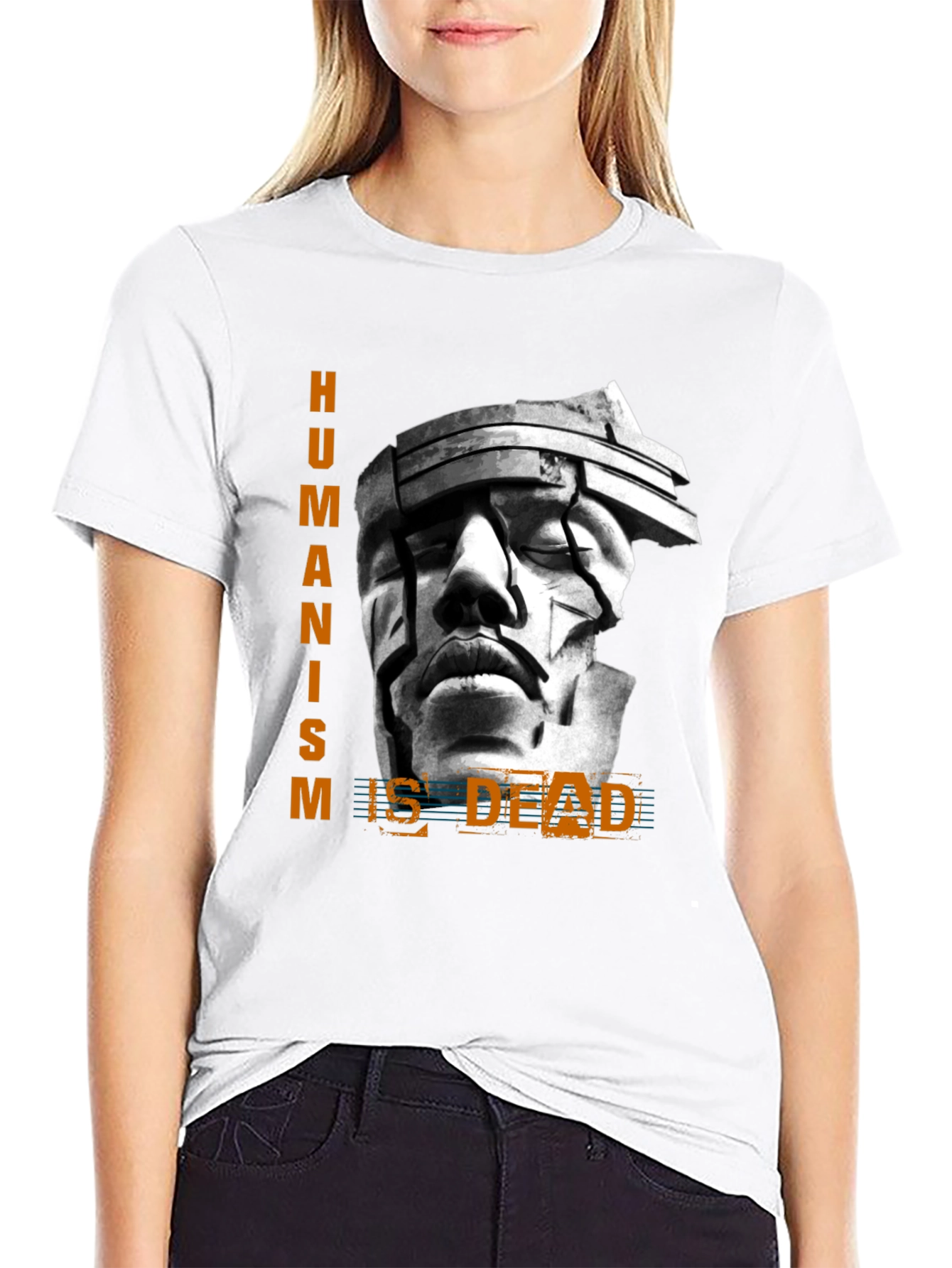 Humanism is Dead Graphic Tee - Black T-Shirt