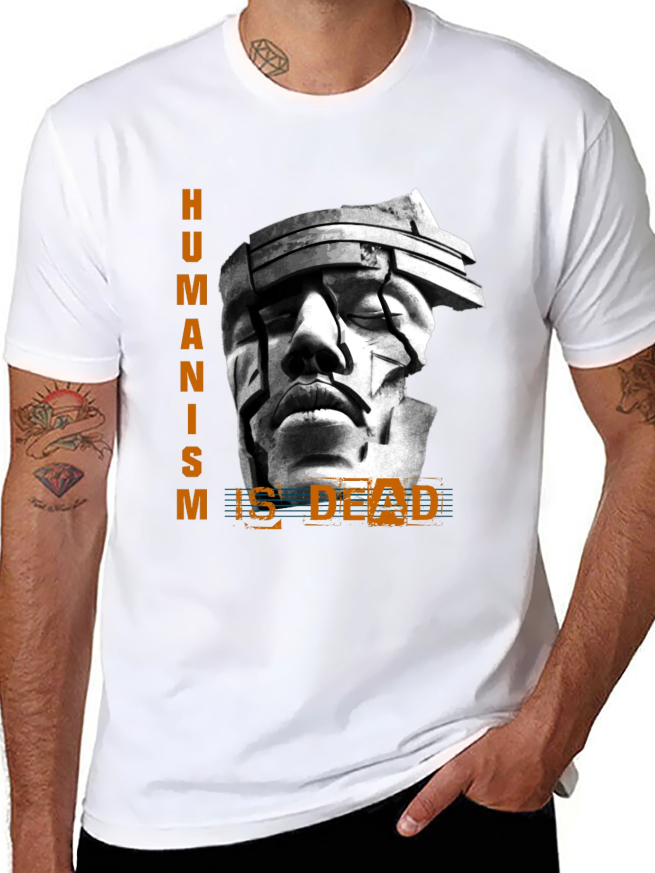 Humanism is Dead Graphic Tee - Black T-Shirt