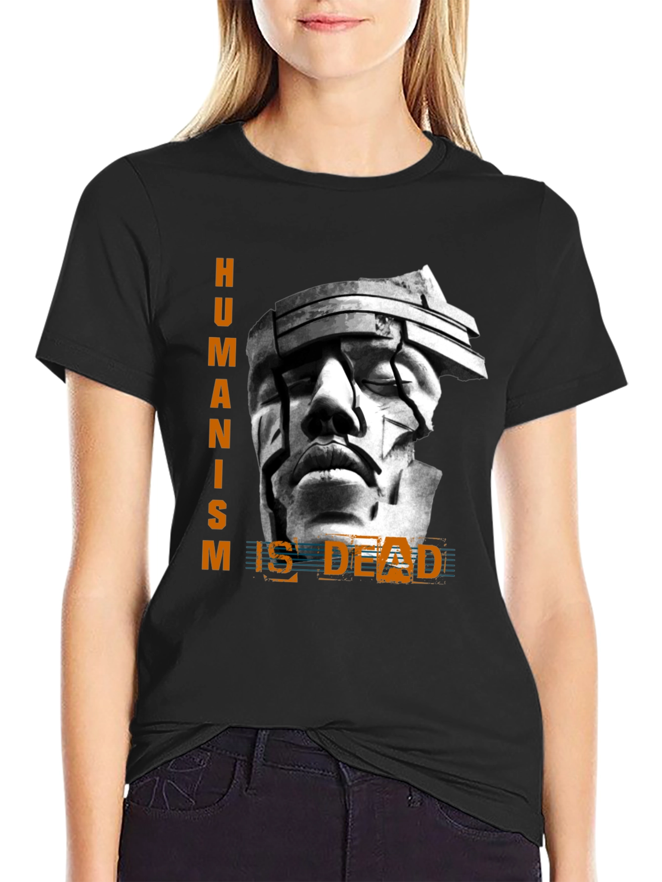 Humanism is Dead Graphic Tee - Black T-Shirt