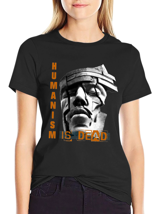 Humanism is Dead Graphic Tee - Black T-Shirt