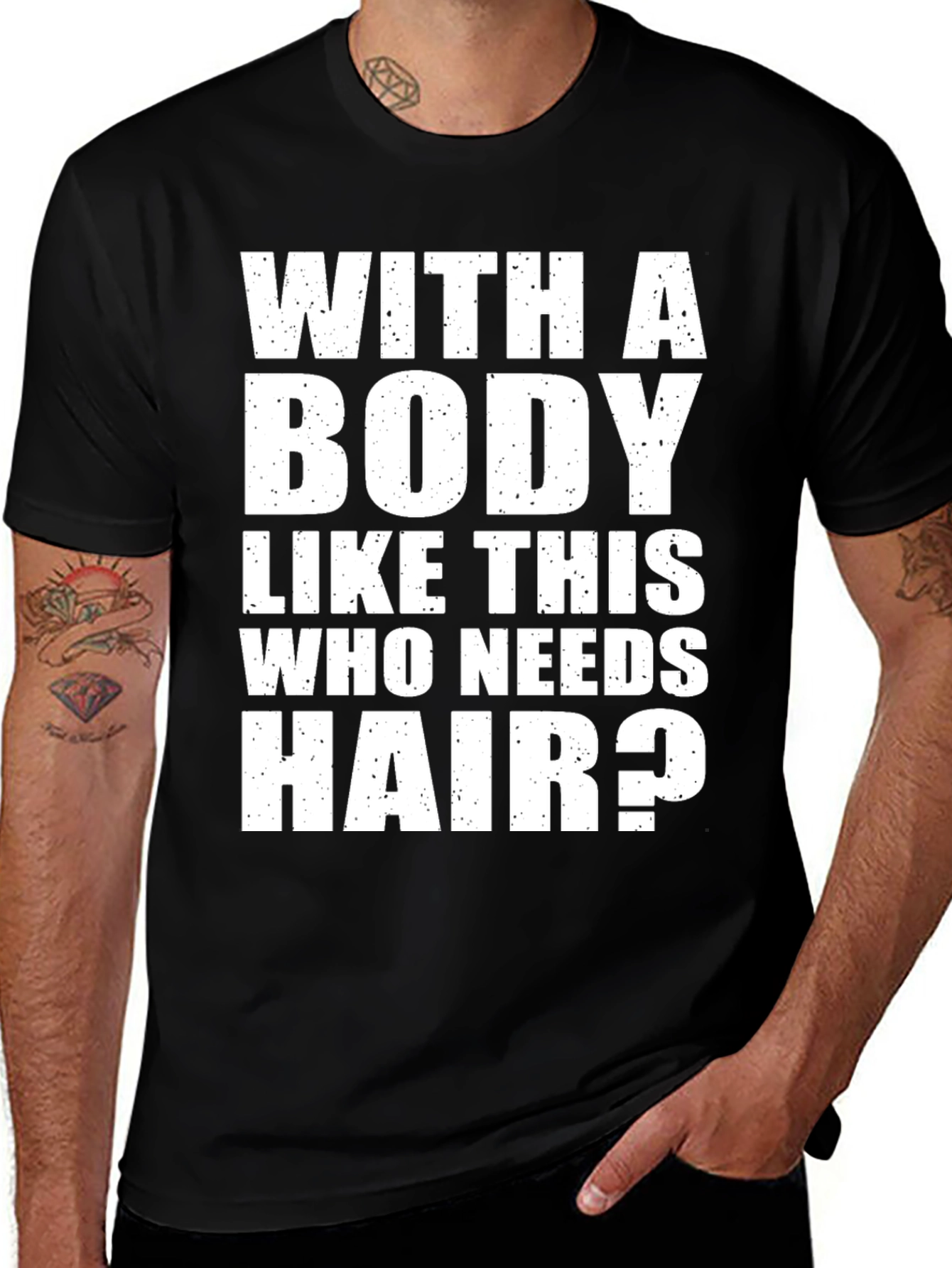 Funny Bodybuilder T-Shirt: With a Body Like This...