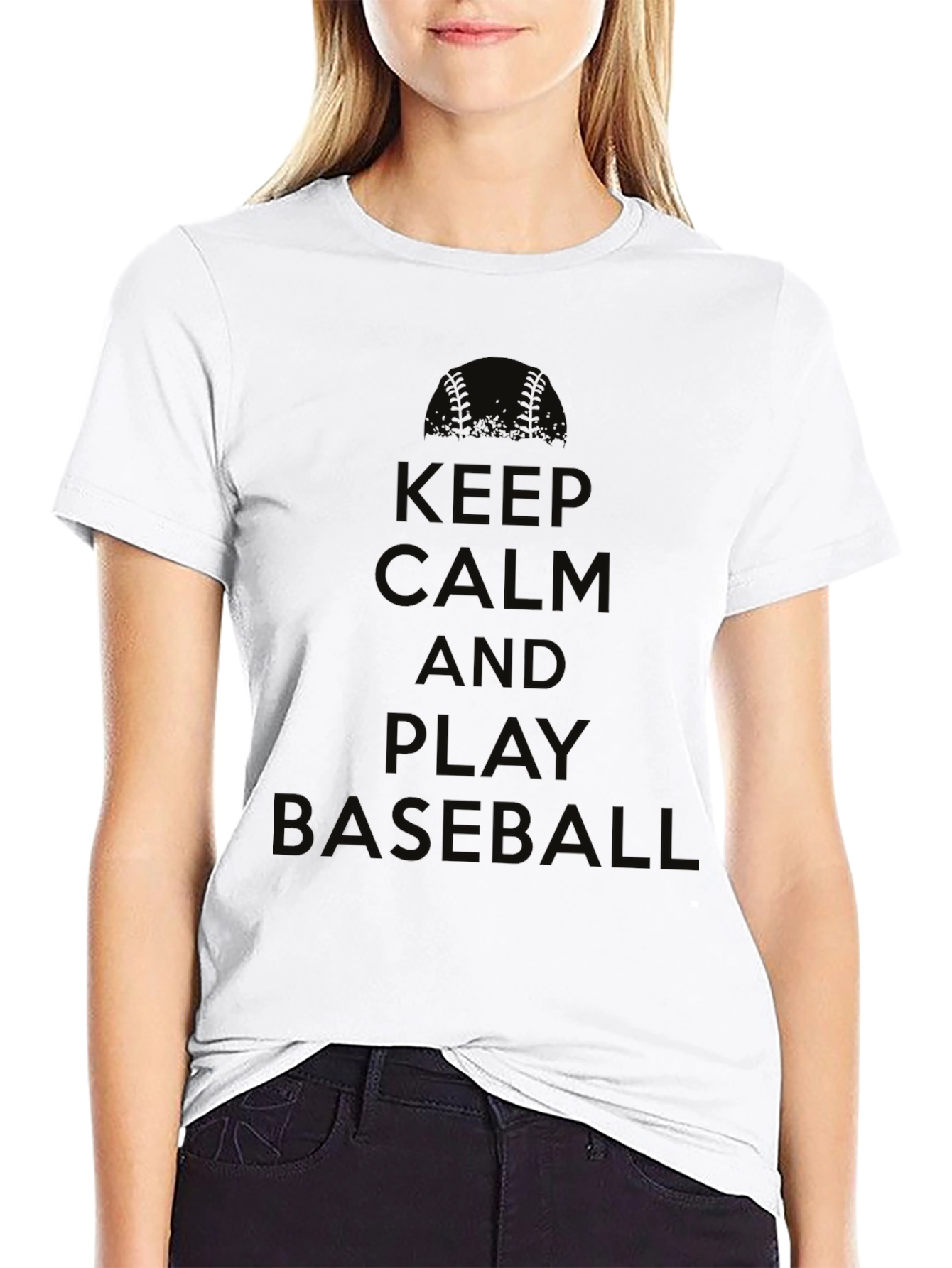 Keep Calm and Play Baseball T-Shirt