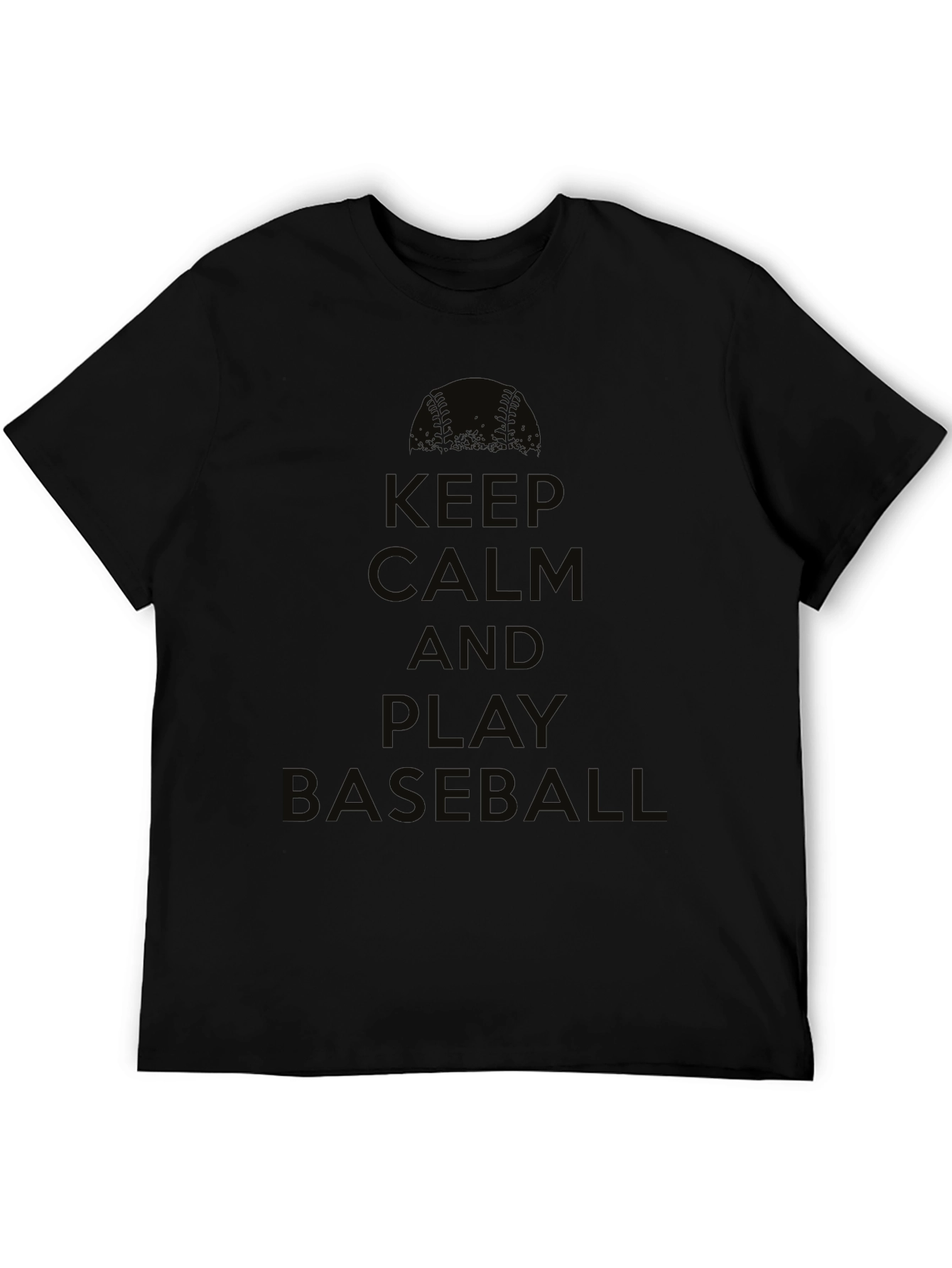 Keep Calm and Play Baseball T-Shirt