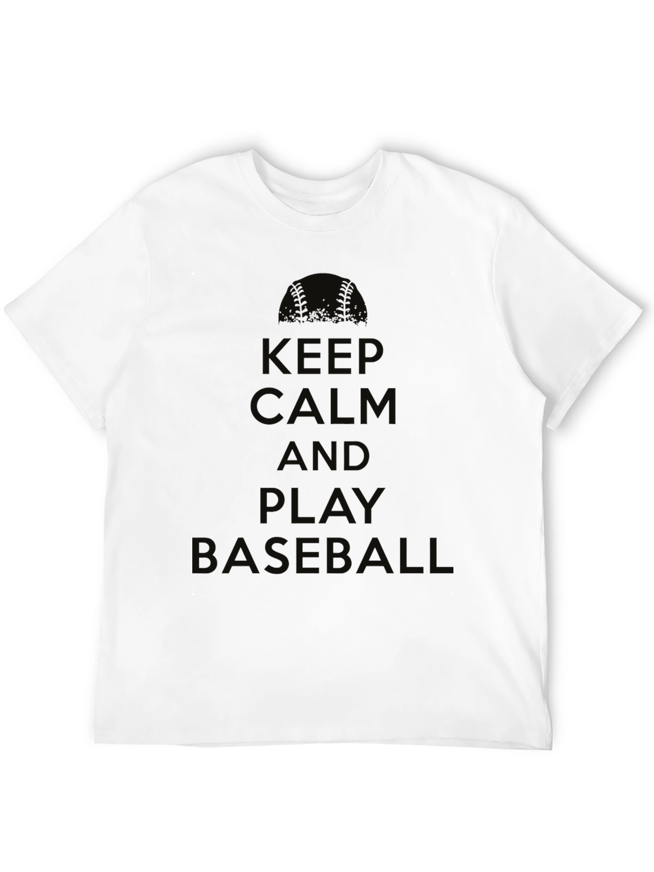 Keep Calm and Play Baseball T-Shirt