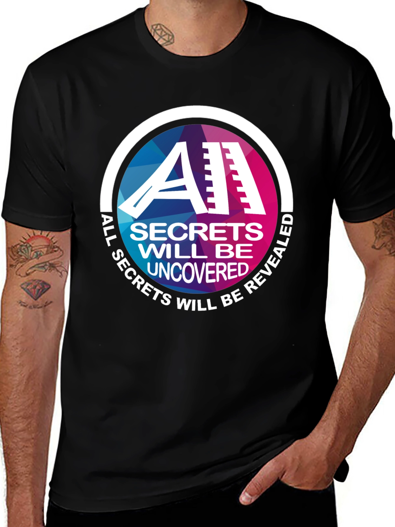 All Secrets Will Be Revealed Graphic Tee