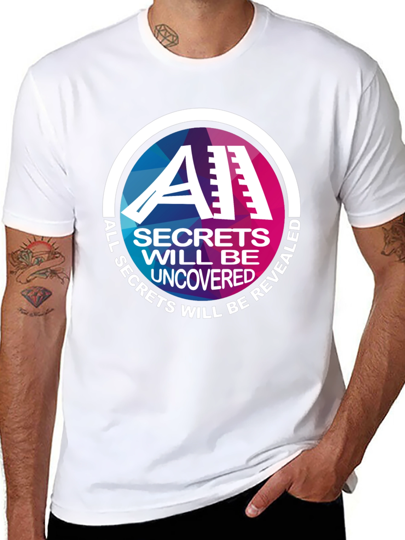 All Secrets Will Be Revealed Graphic Tee
