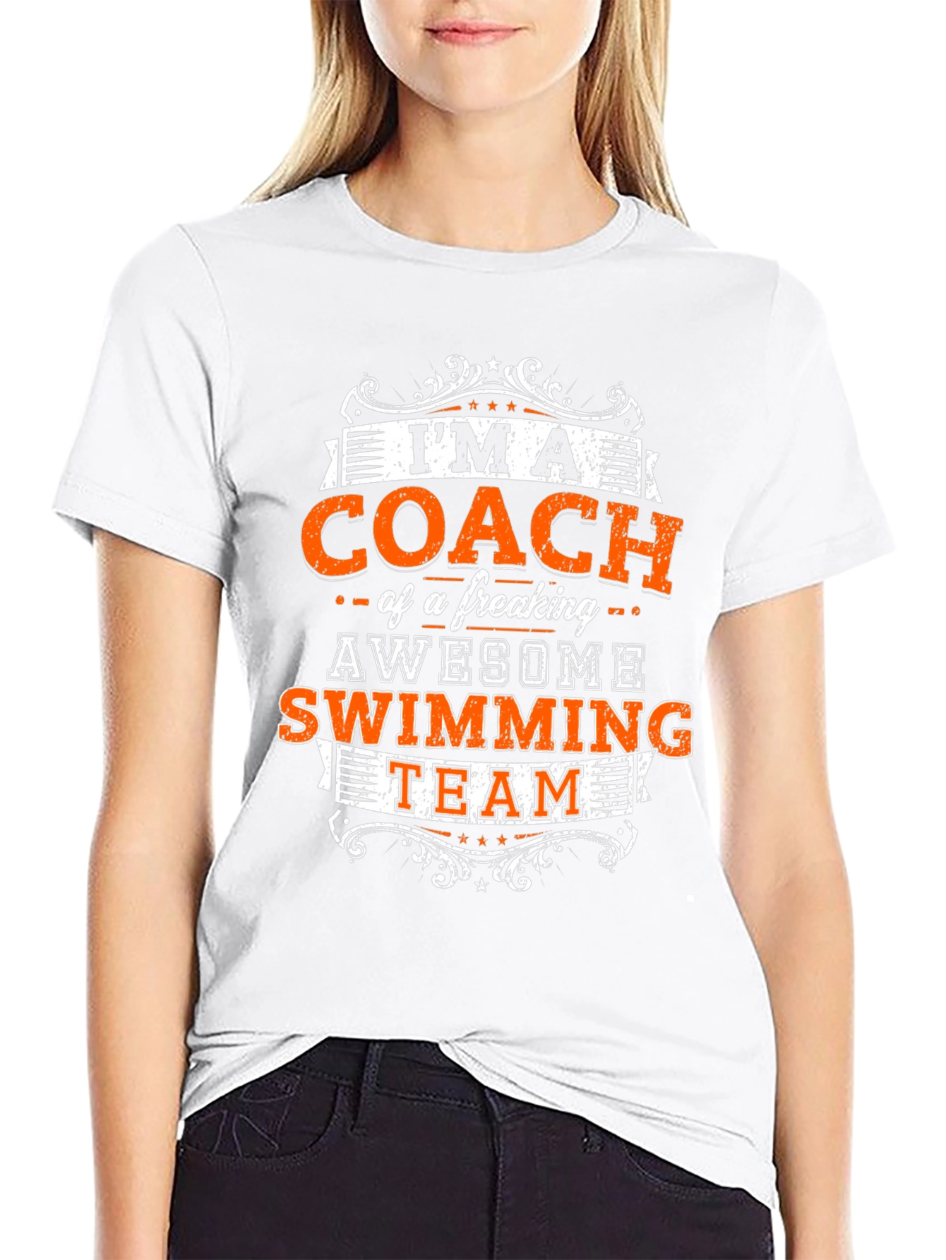 Awesome Swimming Coach T-Shirt