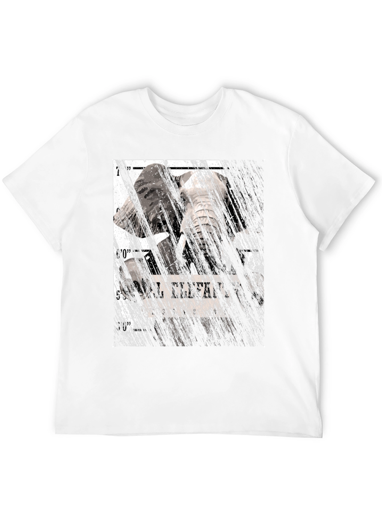 Elephant Mugshot Graphic Tee