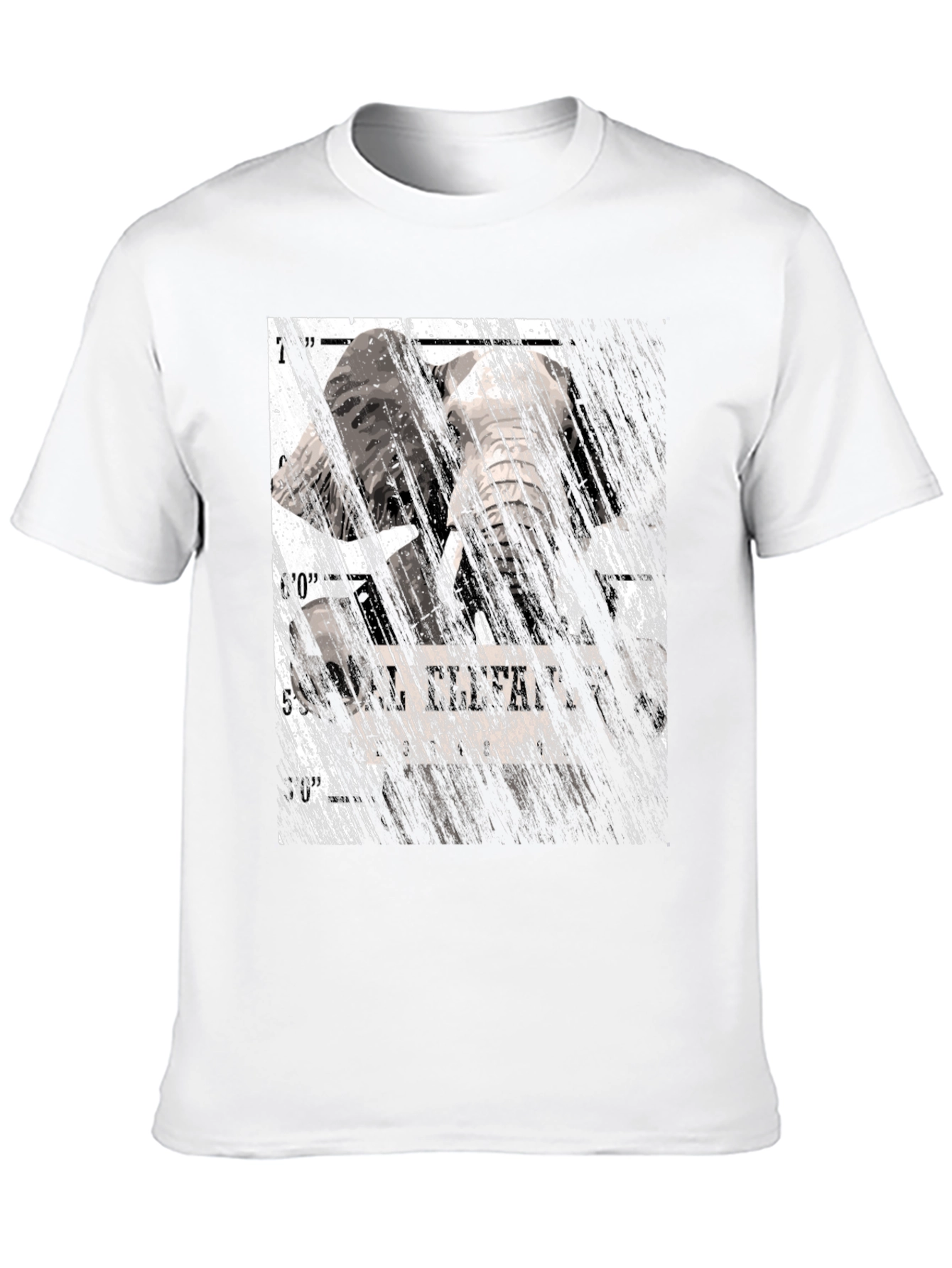 Elephant Mugshot Graphic Tee