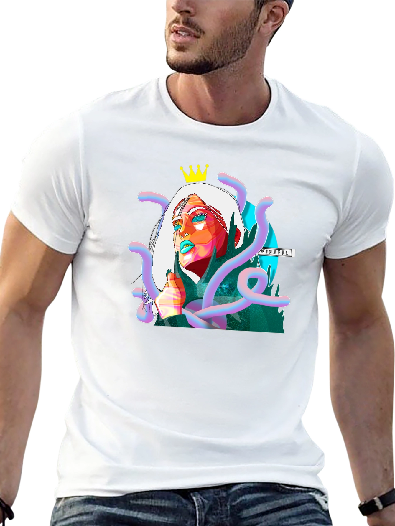 Queen Graphic Tee - Stylish Comfort