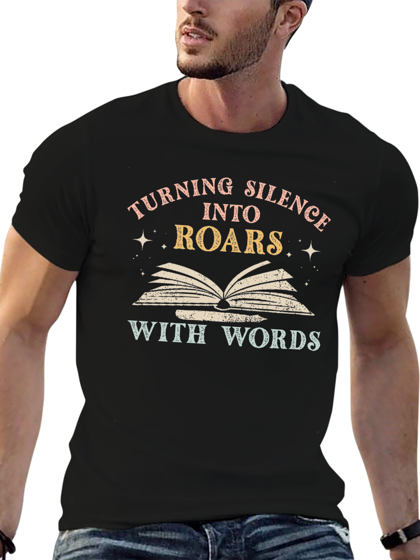 Turning Silence Into Roars Graphic T-Shirt