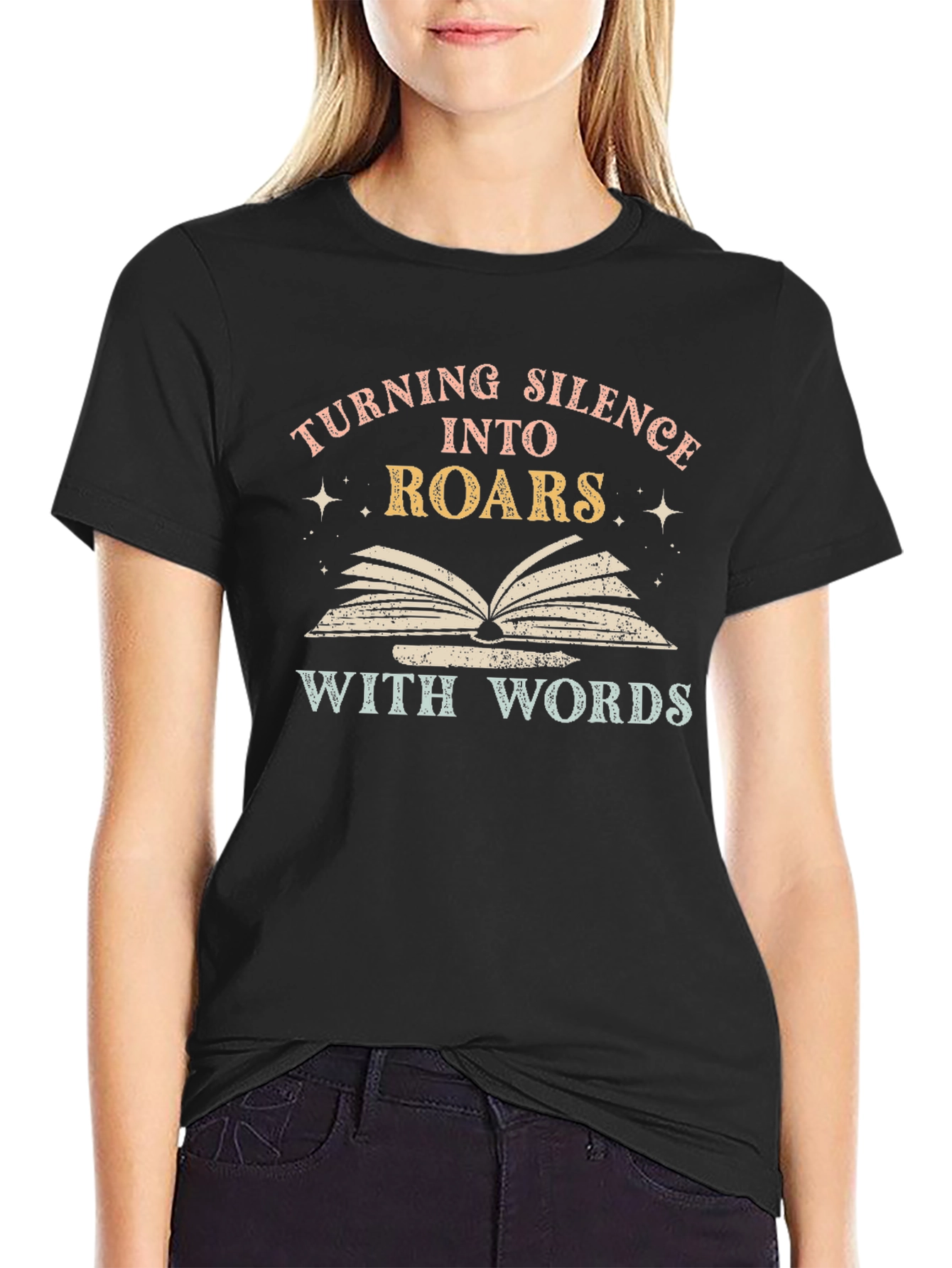 Turning Silence Into Roars Graphic T-Shirt