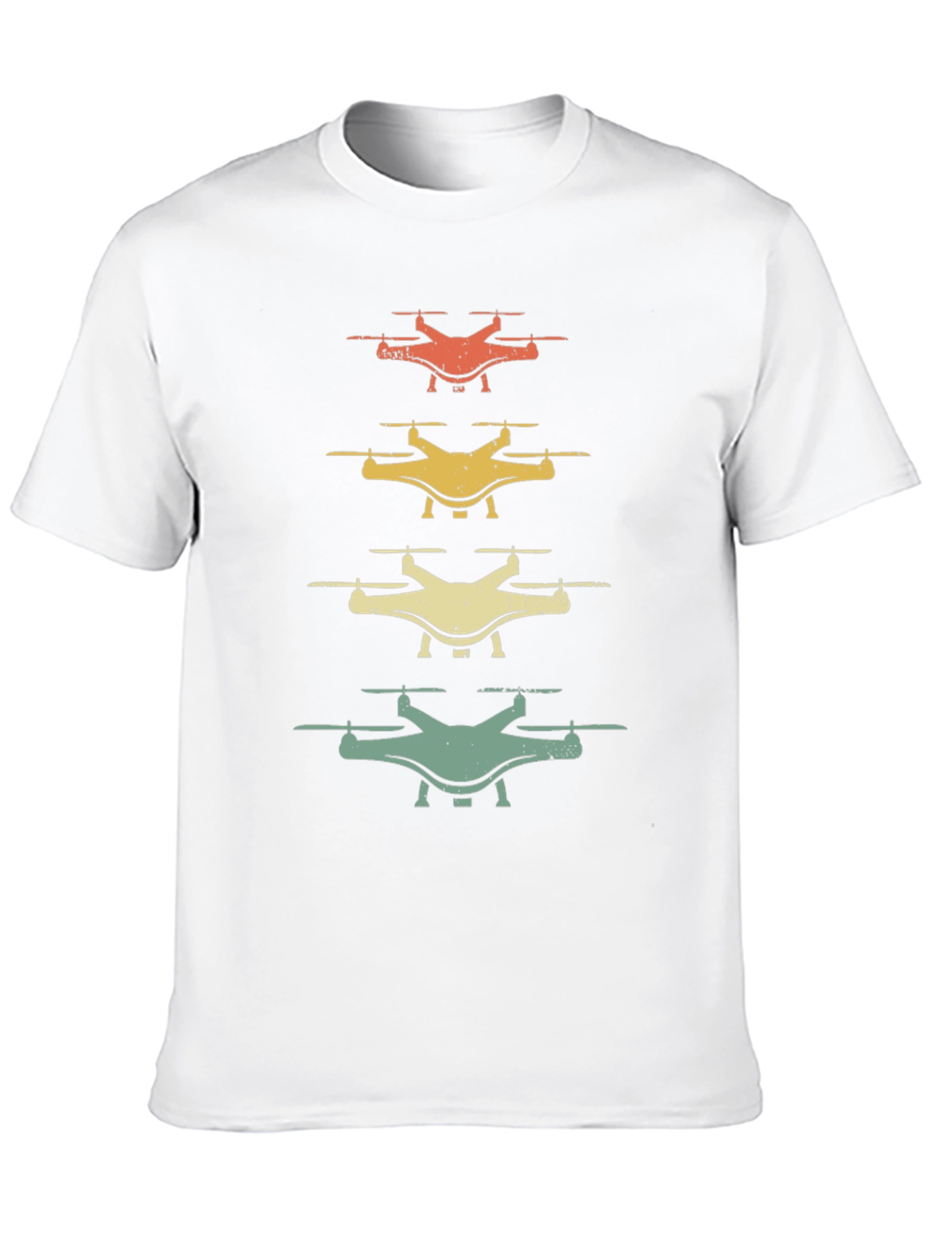 Retro Drone T-Shirt - Aviation Enthusiast Tee
