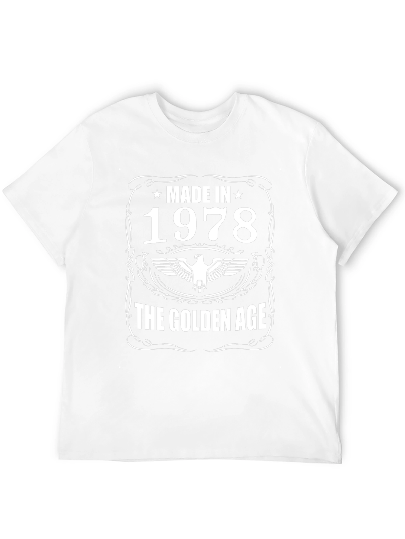Made in 1978 Golden Age Black T-Shirt