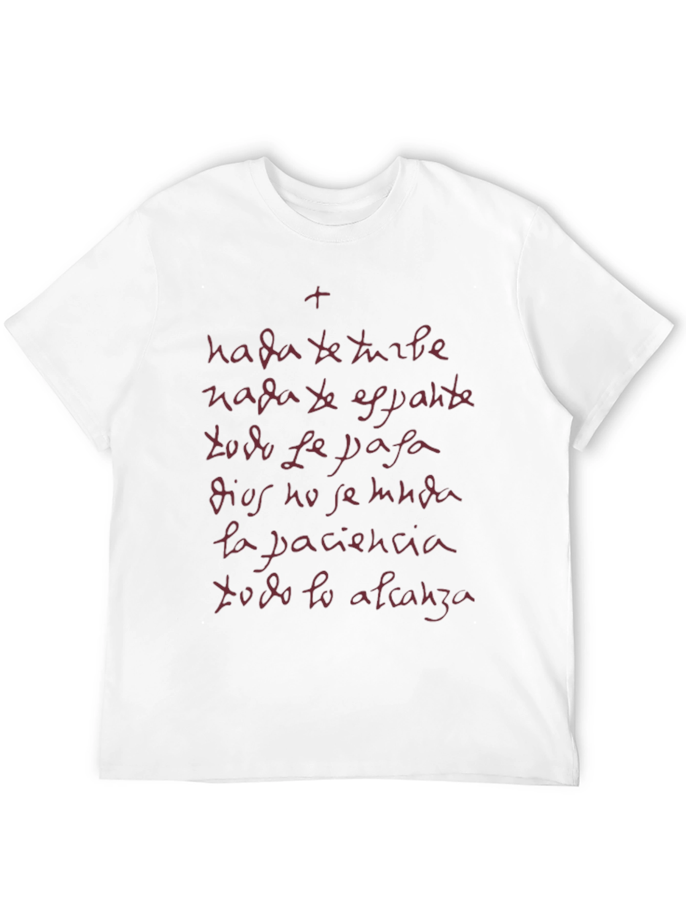 Inspirational Spanish Text Graphic T-Shirt
