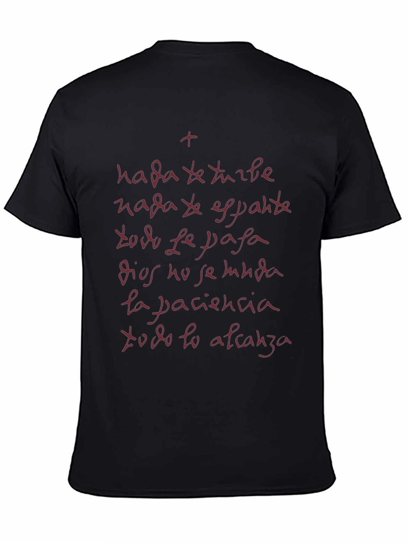 Inspirational Spanish Text Graphic T-Shirt