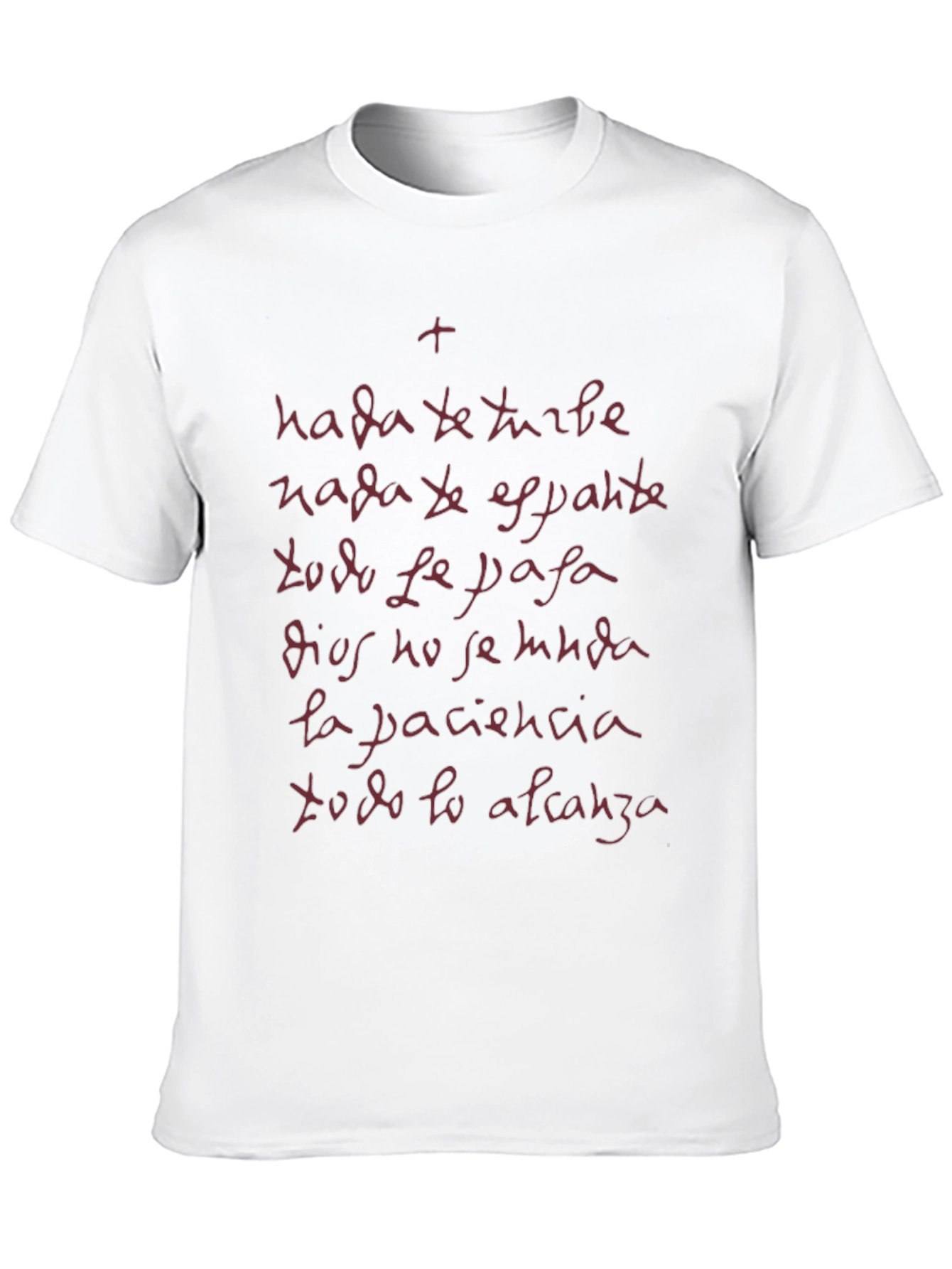 Inspirational Spanish Text Graphic T-Shirt