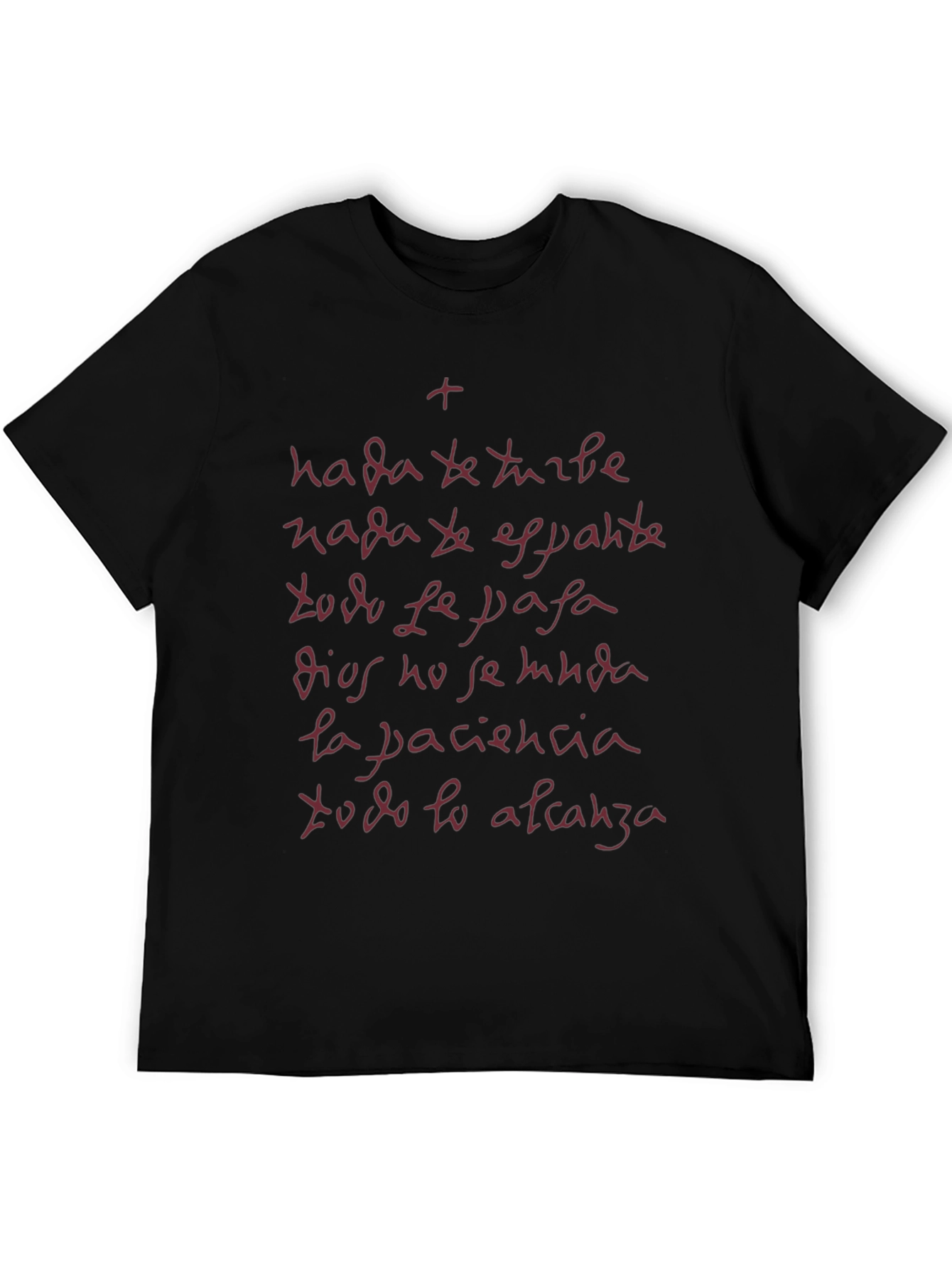 Inspirational Spanish Text Graphic T-Shirt