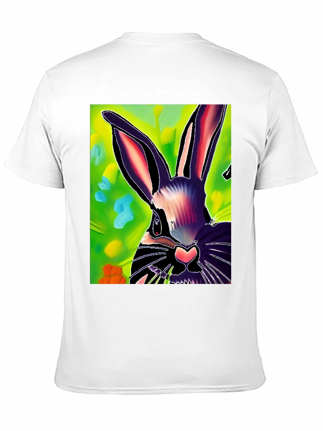 Abstract Bunny Graphic Tee
