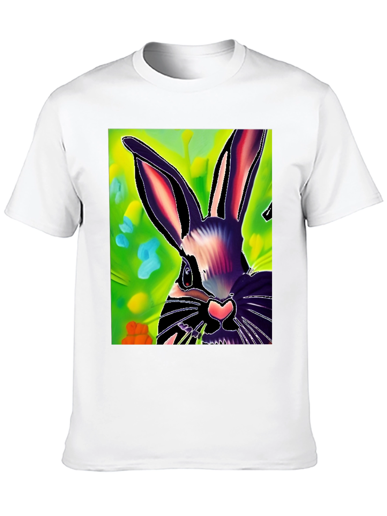 Abstract Bunny Graphic Tee