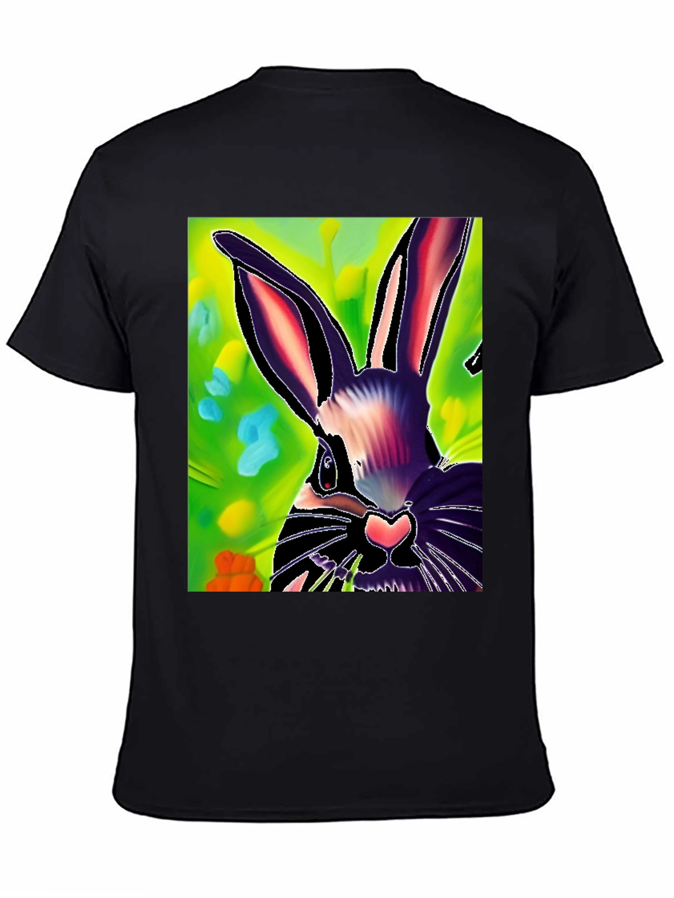 Abstract Bunny Graphic Tee