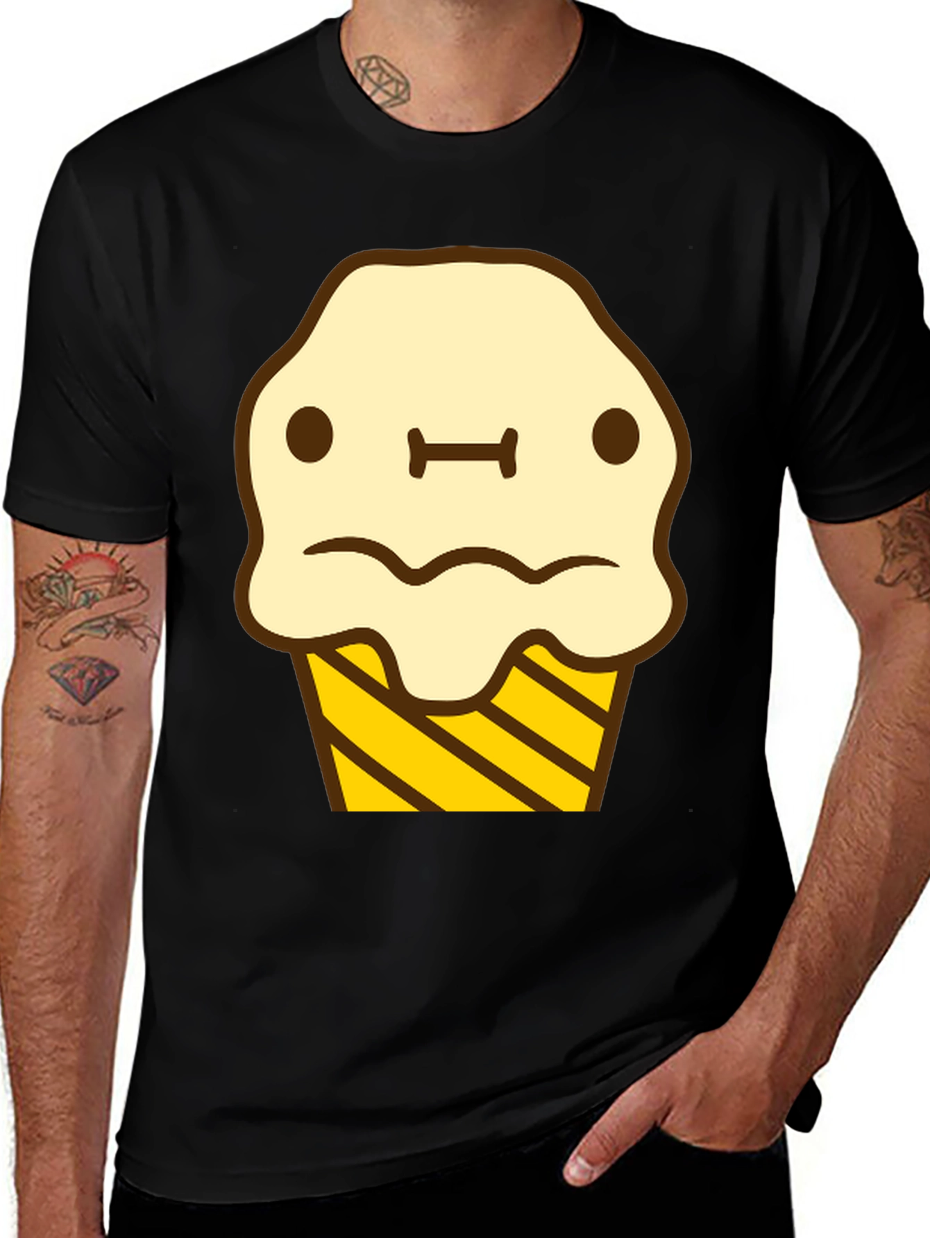 Cute Cupcake Graphic T-Shirt - Unisex