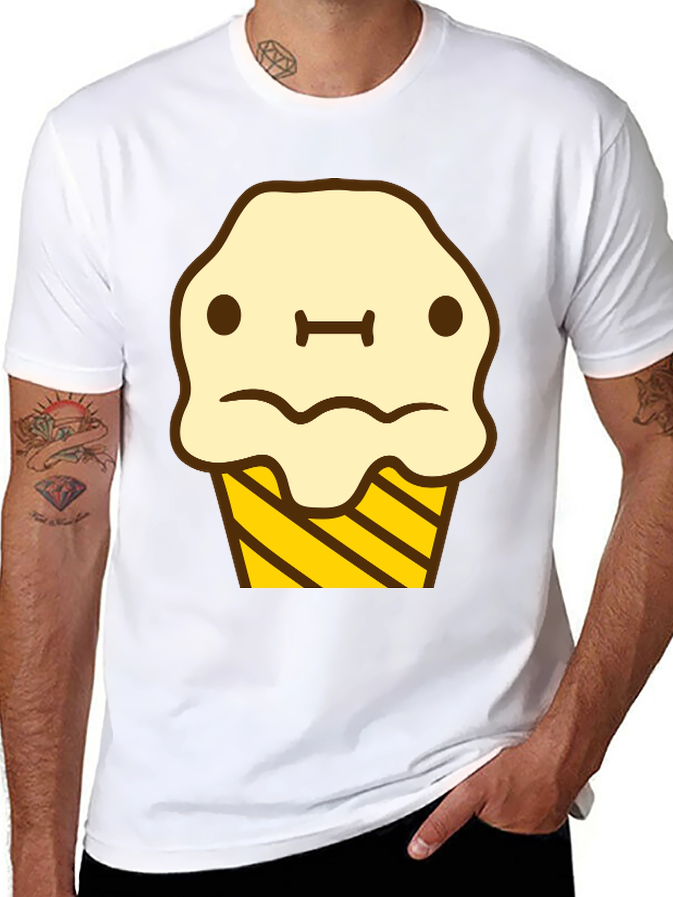 Cute Cupcake Graphic T-Shirt - Unisex