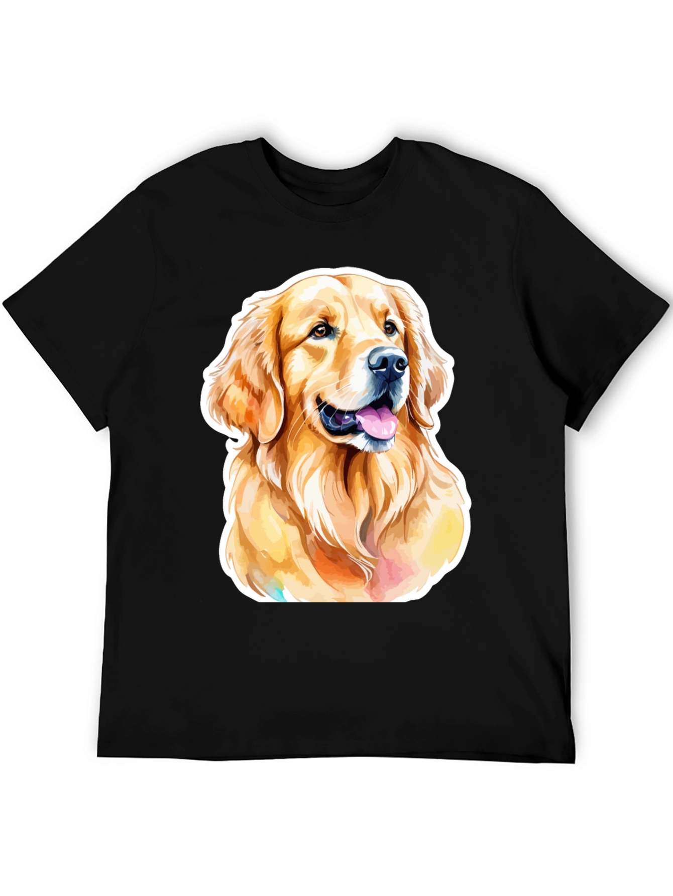 Golden Retriever Dog Graphic T-Shirt