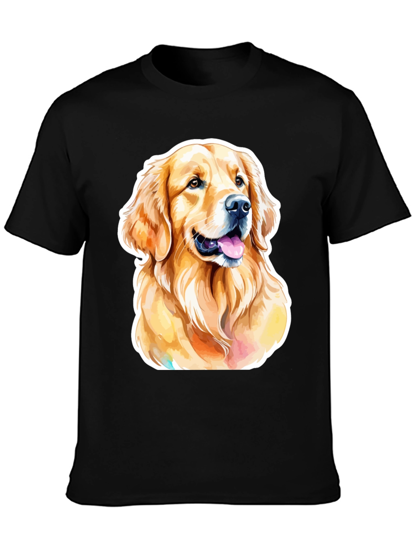 Golden Retriever Dog Graphic T-Shirt