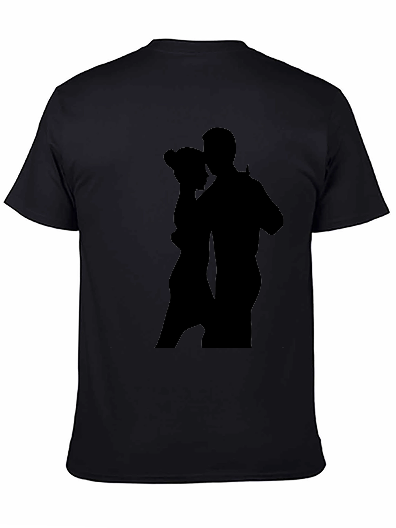 Dancing Silhouette Black T-Shirt