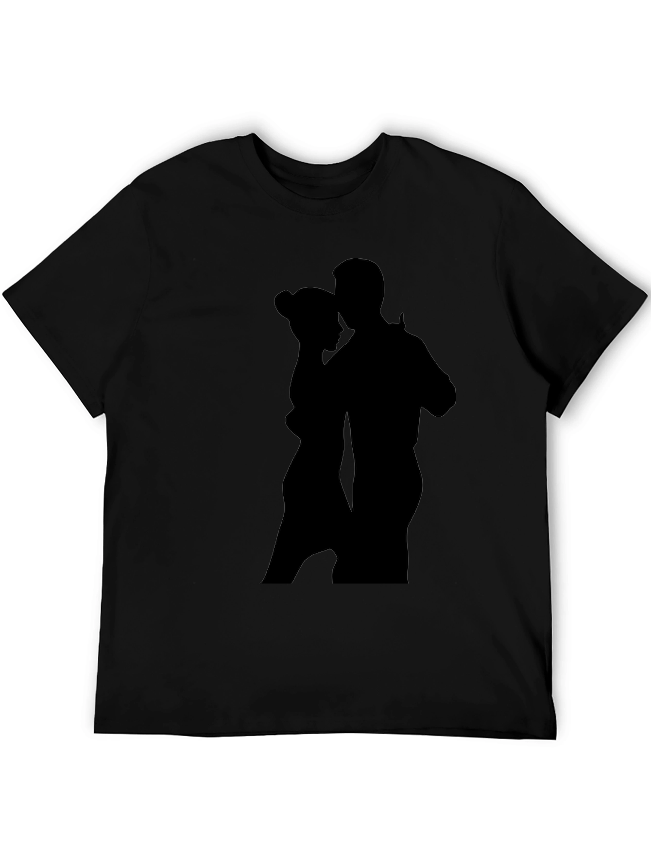 Dancing Silhouette Black T-Shirt
