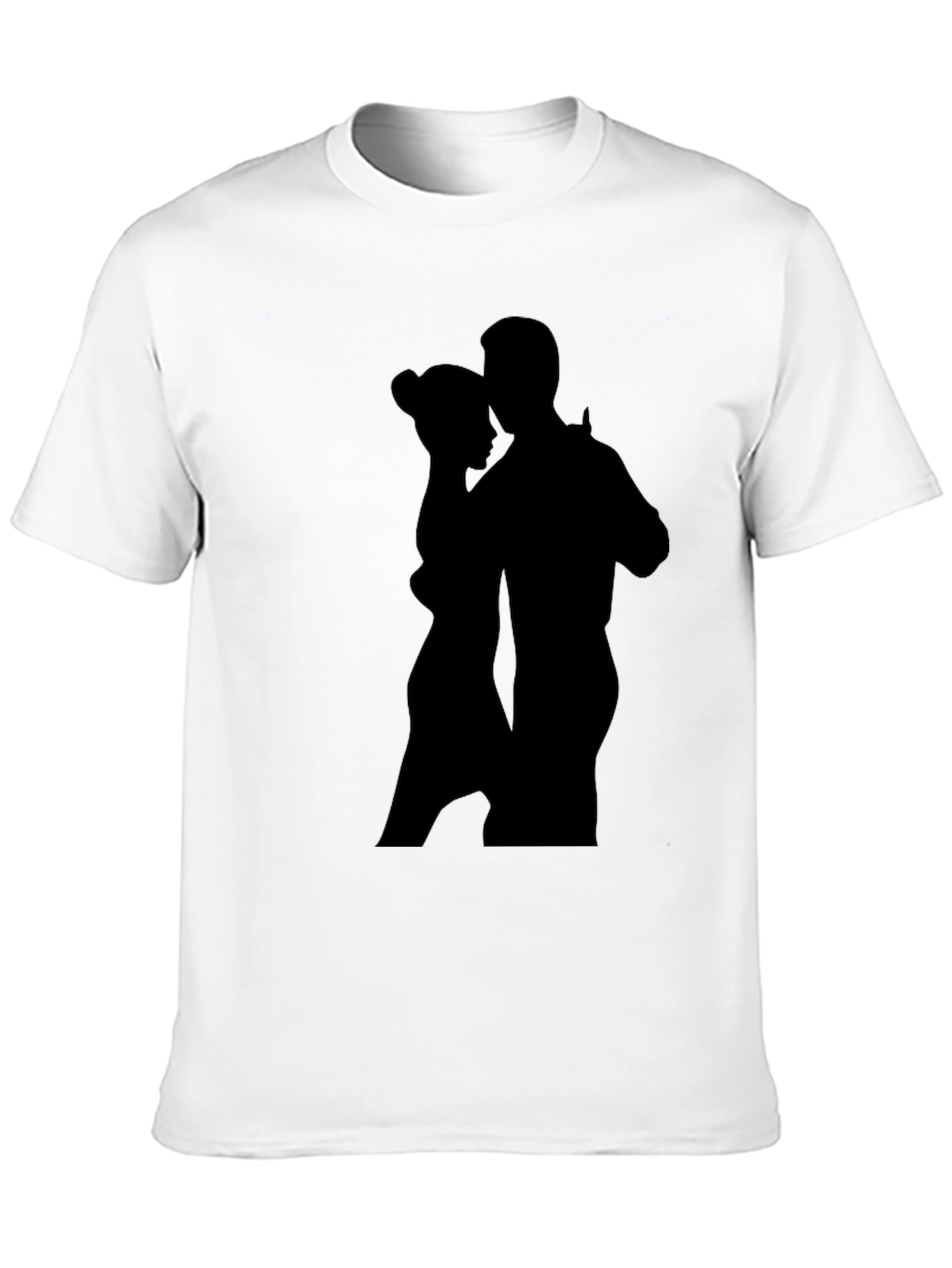 Dancing Silhouette Black T-Shirt