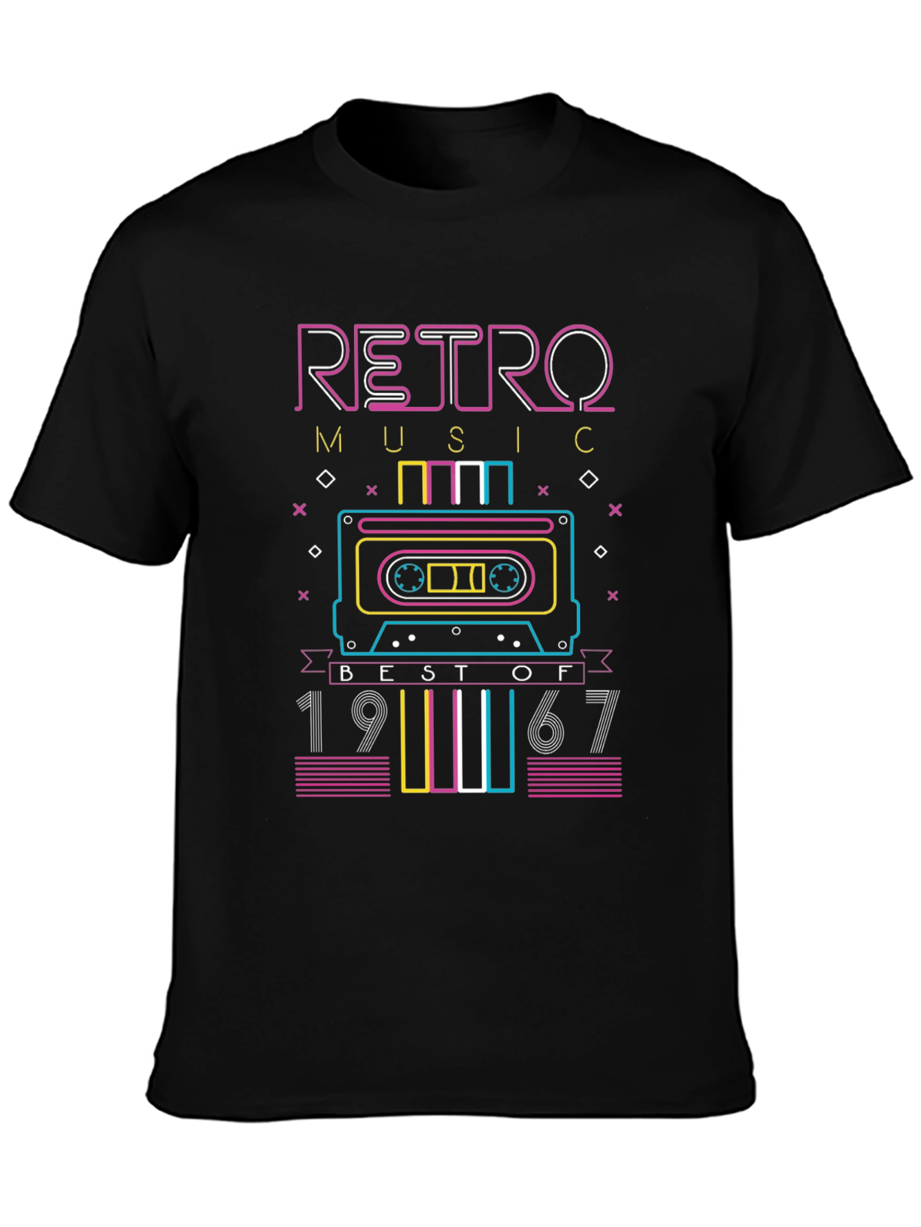 Retro Music 1967 Graphic Tee