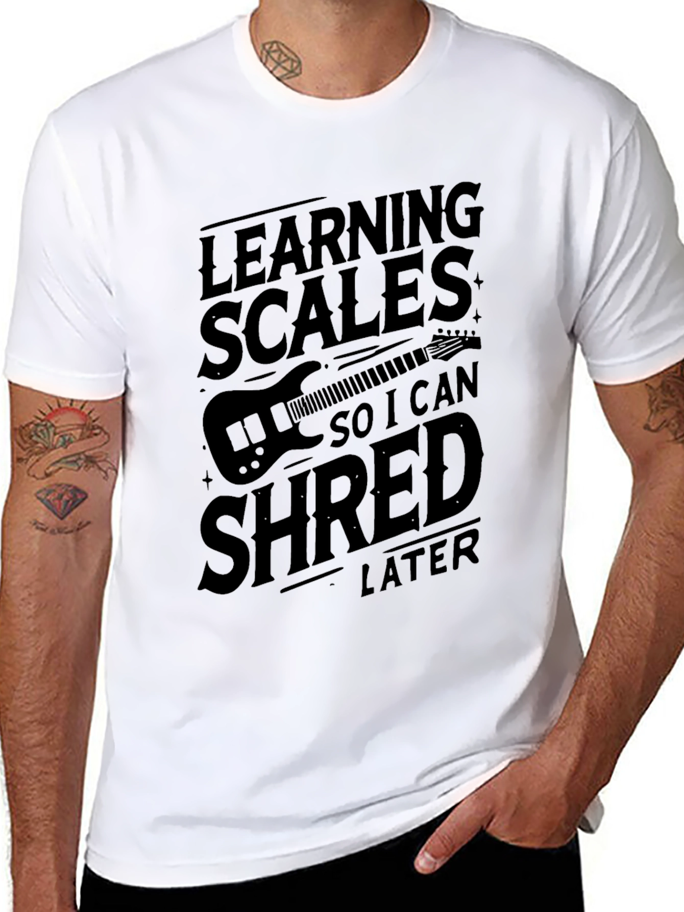 Learning Scales to Shred Later T-Shirt