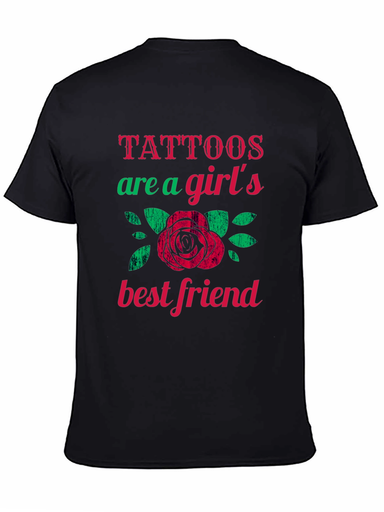 Tattoos Are a Girls Best Friend Graphic Tee