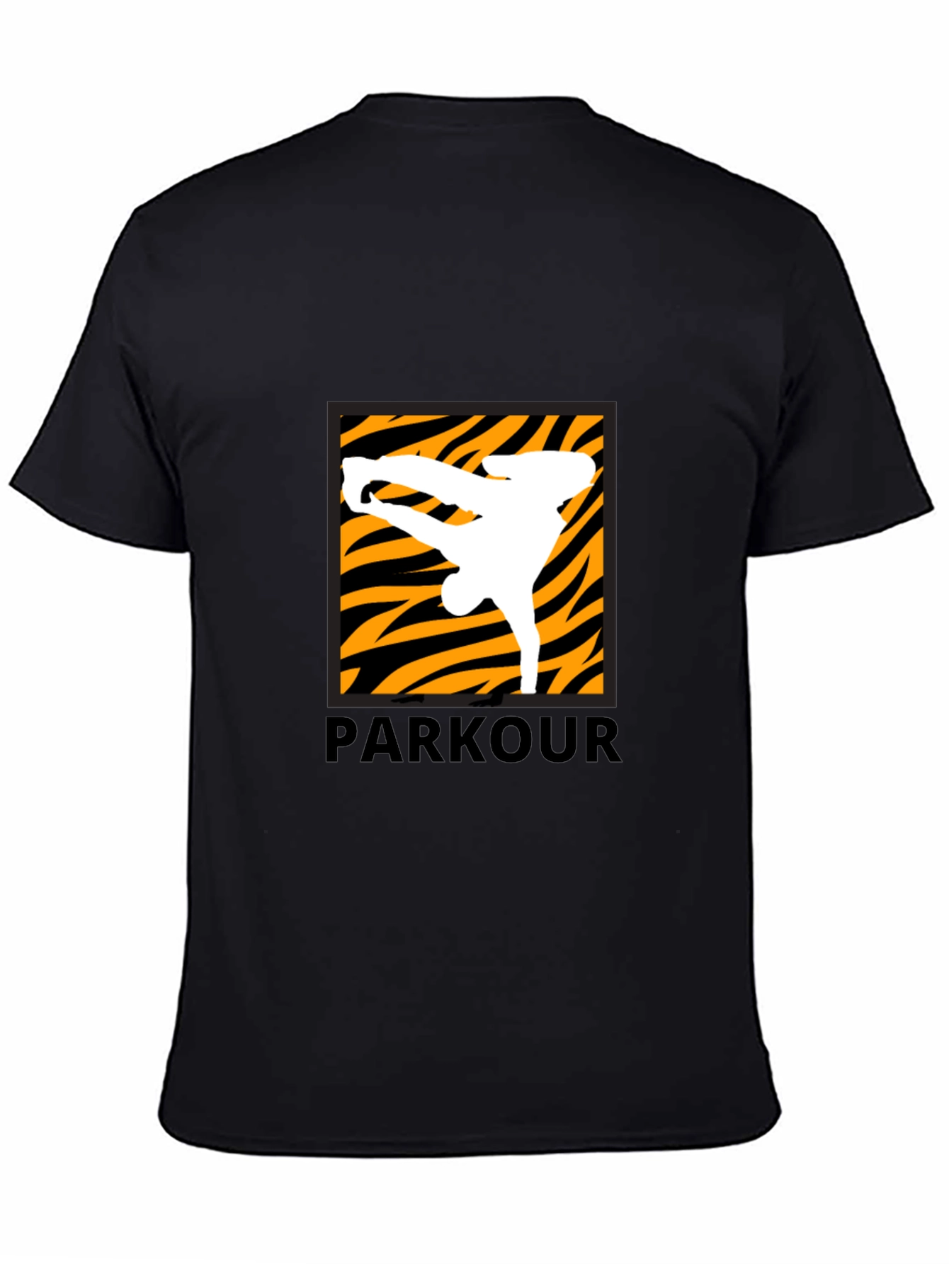 Parkour Graphic Tee - Black