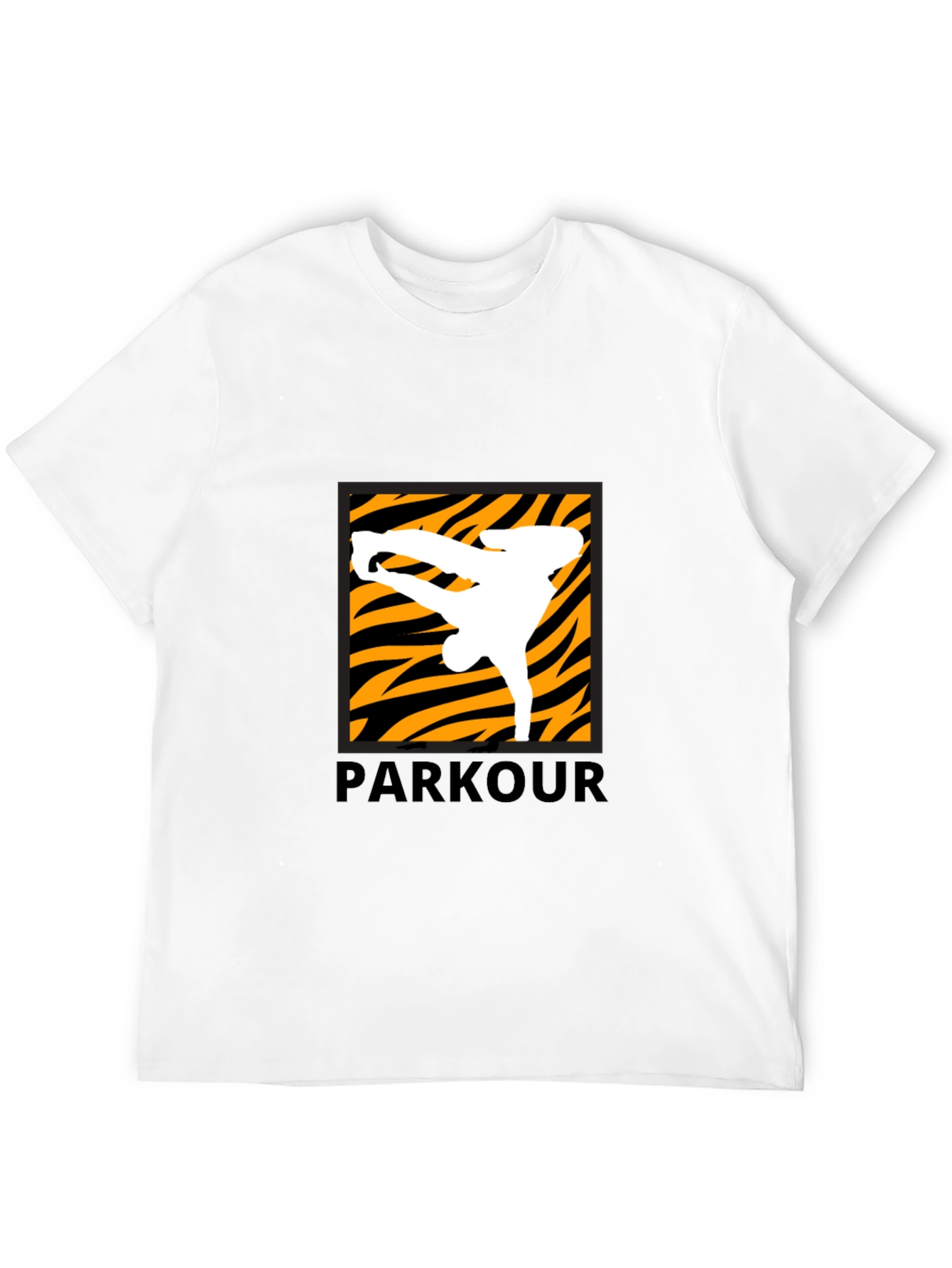 Parkour Graphic Tee - Black