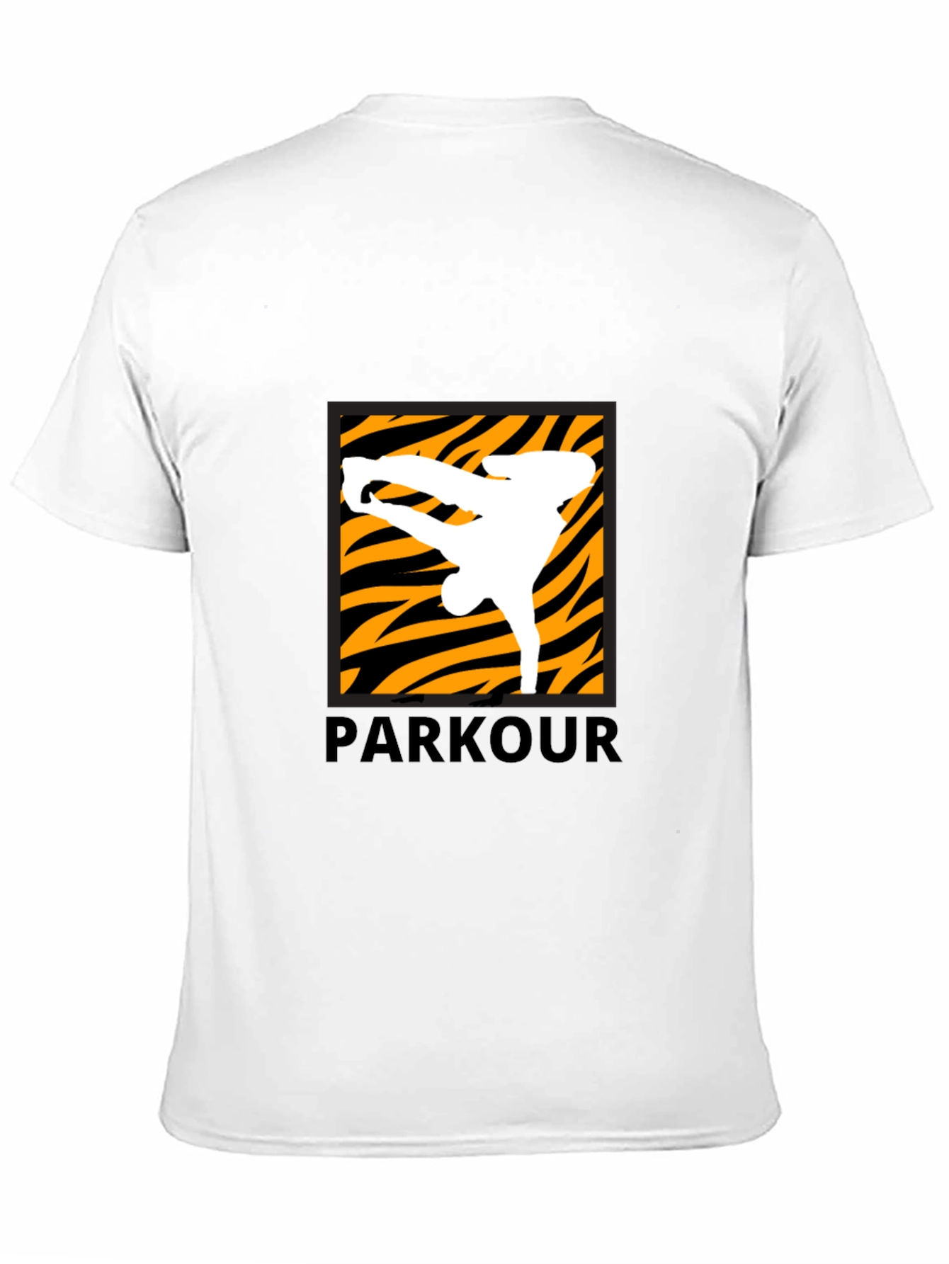 Parkour Graphic Tee - Black