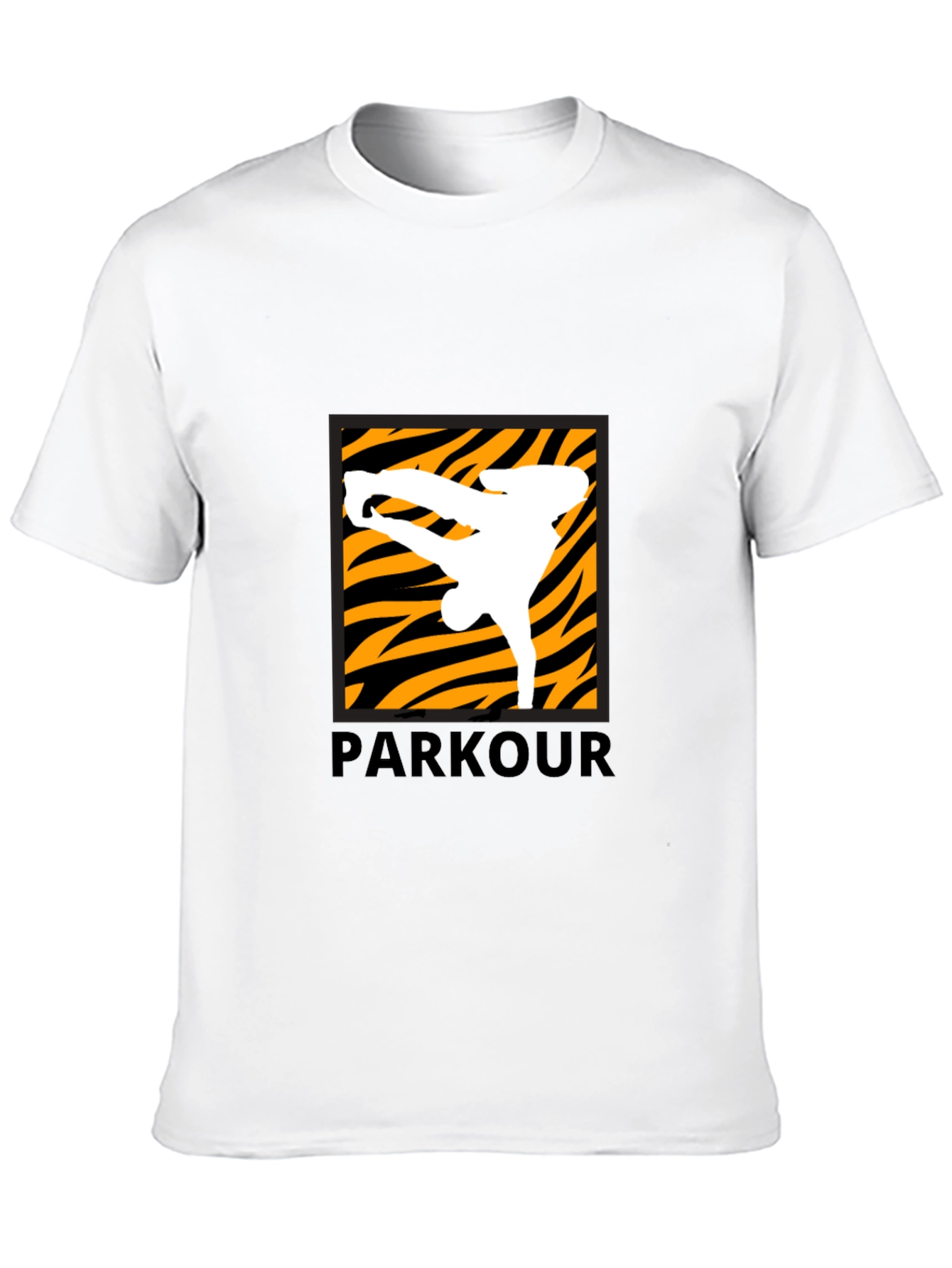 Parkour Graphic Tee - Black